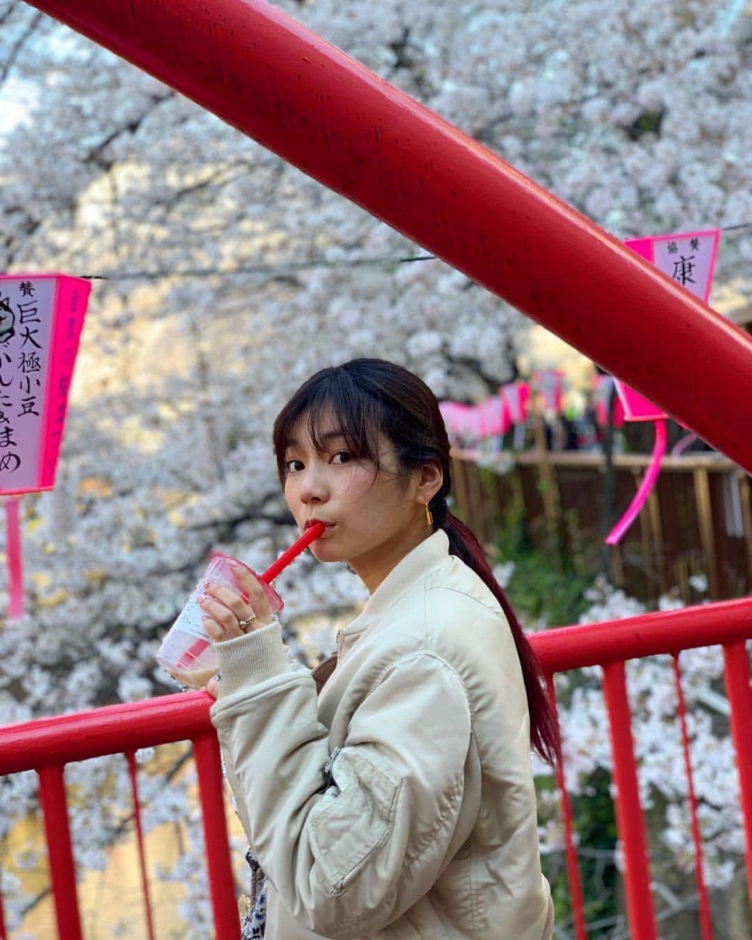 村上瑠美奈さんのインスタグラム写真 - (村上瑠美奈Instagram)「🌸🌸🌸」4月4日 11時36分 - ruminamurakami