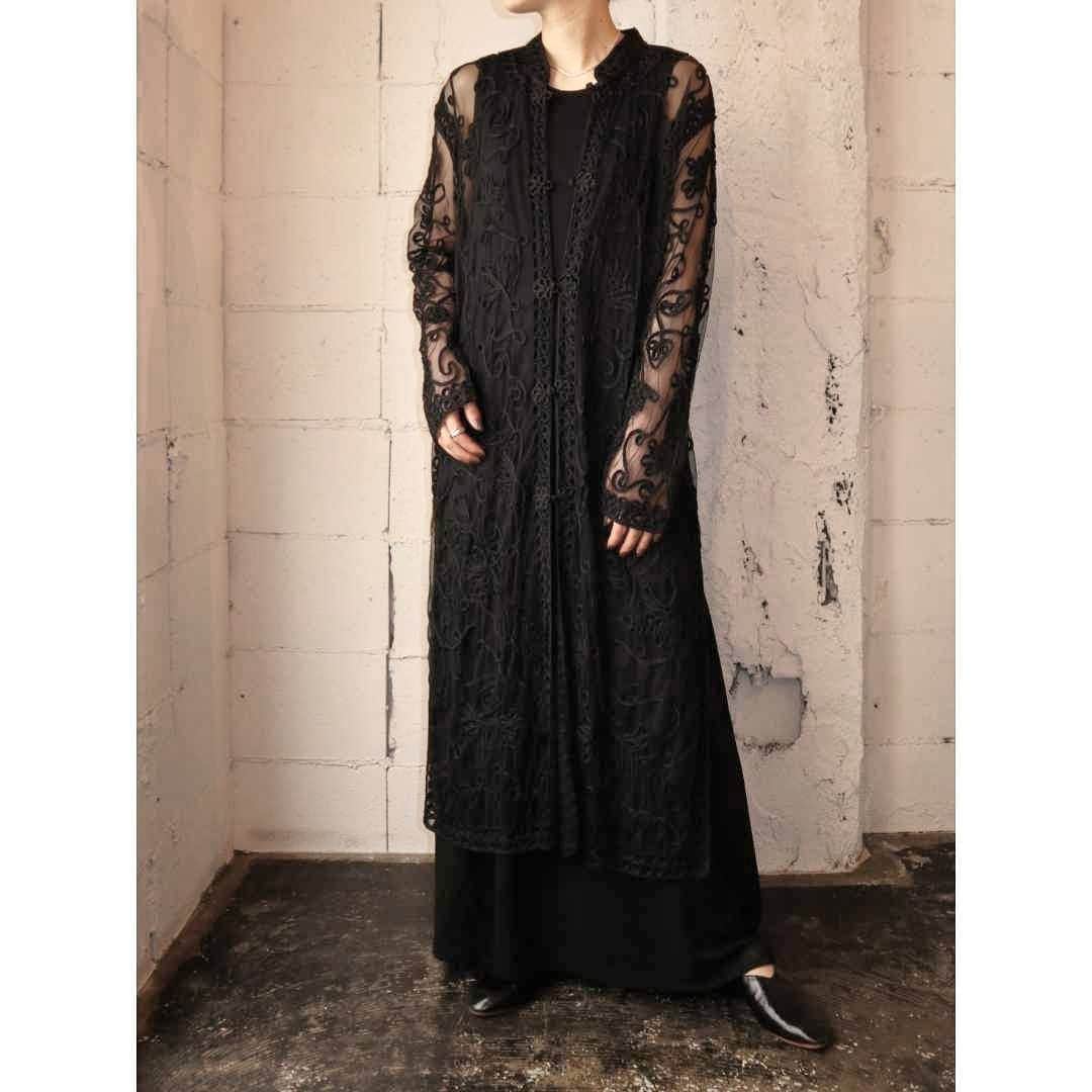 吉祥寺 古着屋 Orfeoのインスタグラム：「Vintage See-Through Robe  #Orfeo #Kichijoji #Tokyo #vintage #used #fashion #coodinate #outfits  掲載商品のお問い合わせはメールにて承っております。コメント、DMでのお問い合わせは受け付けておりませんのでご了承ください。」
