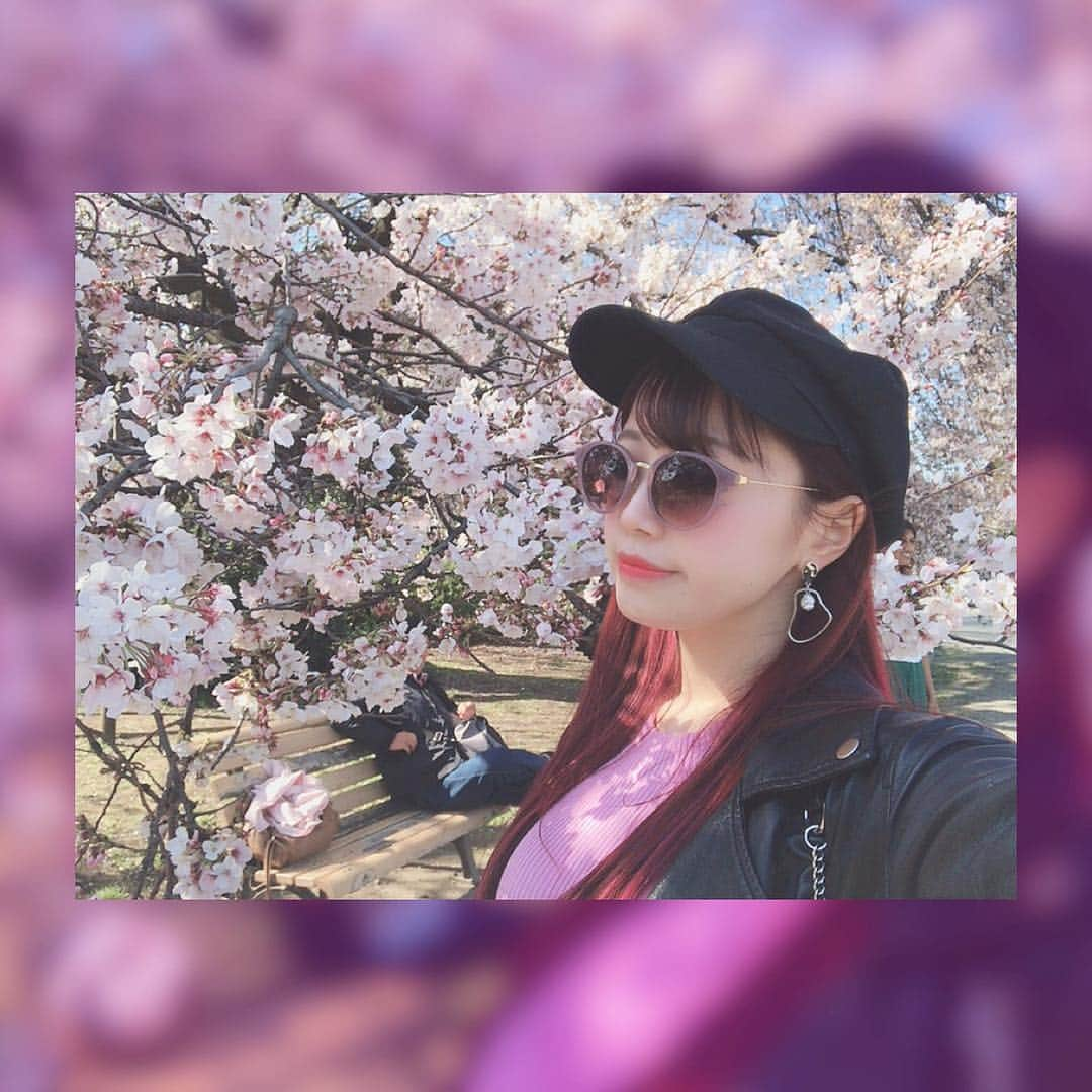 桜野羽咲さんのインスタグラム写真 - (桜野羽咲Instagram)「🌸﻿ ﻿ ﻿ ﻿ ﻿ ﻿  時間があったから﻿ 桜見てきた〜〜〜〜〜﻿ ﻿ 桜と うーちゃん﻿ ﻿ ﻿ ﻿ ﻿ ﻿ ﻿ ﻿ ﻿ ﻿ ﻿ #sakura #cherryblossom #pink #shinjukugyoen #tokyo #flower #selfie #japanesegirl #girl #fashion #tbt #お花見 #桜 #新宿御苑」4月4日 18時03分 - sakuranousa