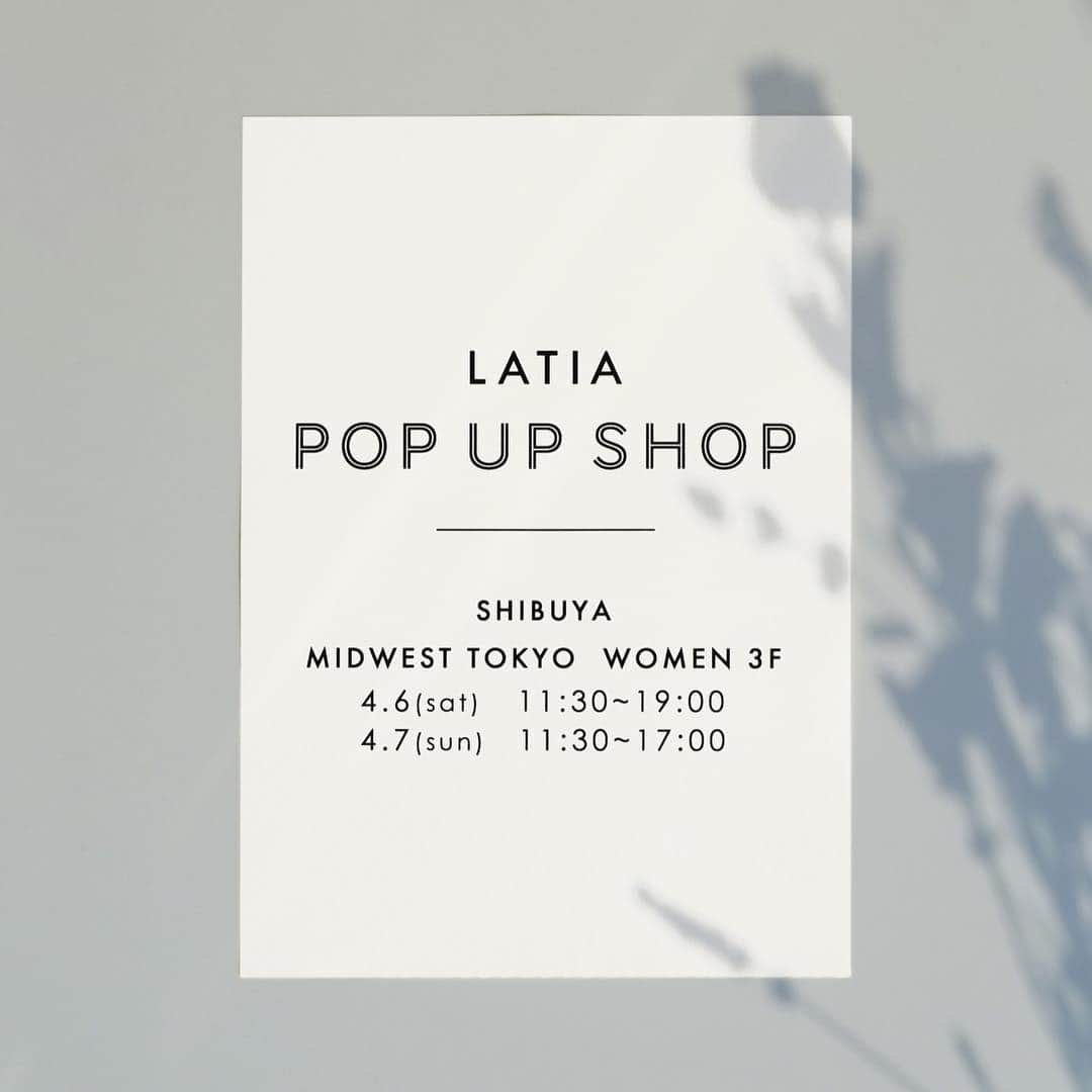 田中里奈さんのインスタグラム写真 - (田中里奈Instagram)「今週末の渋谷でのLATIAのPOP UP SHOPまであと2日‼️﻿ 今回は5周年ともあって、なんと会場にお花屋さん🌷が登場します💛﻿ 私も二日間とも最初から最後まで店頭に立つよ〜🥰（日曜日は終わりの時間が早いから注意‼️）﻿ 新作のアイテムたちも見てもらいたいし、定番アイテムも可愛いのがいっぱい。 ﻿アクセサリーも一緒に選ぶよーーー！ いつものみんなにも会いたいぜ💛 ﻿ 皆さま、お友達に会いに行くノリで、ふらりと遊びにいらっしゃってください✨﻿ お一人様も団体様も、老若男女みんなみーんな大歓迎です〜✌️﻿ ﻿ ﻿ ﻿ ↓↓↓﻿ ﻿ 【 LATIA  POP UP SHOP  inSHIBUYA】﻿ 東京、渋谷にてLATIAの春のPOP UP SHOPを開催します。﻿ 新作の天然石シリーズ LOVE ONE LATIAから定番アイテムまで、幅広いラインナップを展開。人気のオーダーネームネックレス、ペアリングの受注も承ります。﻿ ﻿ 日時：﻿ 4/6（土）11：30～19：00﻿ 4/7（日）11：30～17：00﻿ 会場：MIDWEST TOKYO WOMEN店 3F (RENTAL SPACE) 〒150-0041東京都渋谷区神南1-6-14 MIDWEST第二ビル 3F﻿ ﻿ ブランド5周年を記念して、会場にはflower shopもオープンします。﻿ 皆さま、お友達をお誘い合わせの上、是非お越しくださいませ。﻿ ﻿ ﻿ #LATIA2019popupshop」4月4日 13時23分 - tanakaofficial