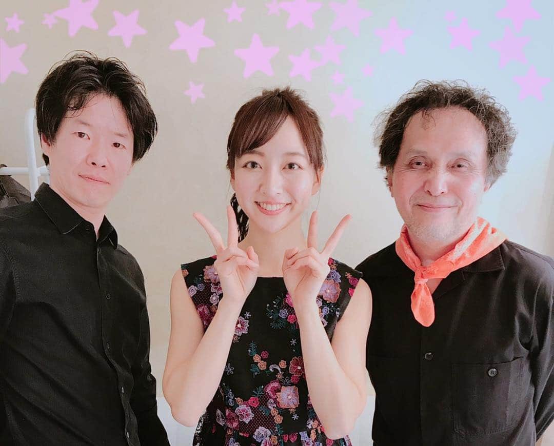のインスタグラム：「. . Pf. 和田春彦 様！ Gt. 尾崎博志 様！ . 色んなお願いを叶えて下さいました！ 今回のライブはお二人の力が無かったらありませんでした！素敵なアレンジやピアノ、スチールギターやテレキャスターもありがとうございました🤗✨ .  #恐れ多いけど嬉しい #ミュージシャン #pf #gt #musician #ありがとうございました #和田春彦 さん #尾崎博志 さん #peace ✌️✌️」