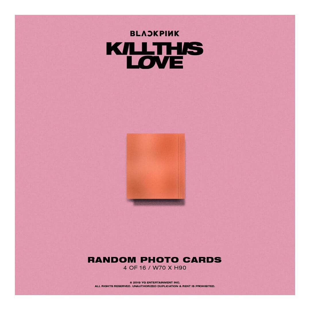 BLACKPINKさんのインスタグラム写真 - (BLACKPINKInstagram)「#BLACKPINK #블랙핑크 #KILLTHISLOVE #THE2NDMINIALBUM #EP #PHYSICALALBUM #BLACKVERSION #PINKVERSION #20190423 #OFFLINERELEASE #YG」4月4日 15時00分 - blackpinkofficial