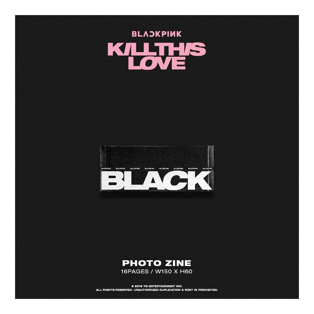 BLACKPINKさんのインスタグラム写真 - (BLACKPINKInstagram)「#BLACKPINK #블랙핑크 #KILLTHISLOVE #THE2NDMINIALBUM #EP #PHYSICALALBUM #BLACKVERSION #PINKVERSION #20190423 #OFFLINERELEASE #YG」4月4日 15時01分 - blackpinkofficial