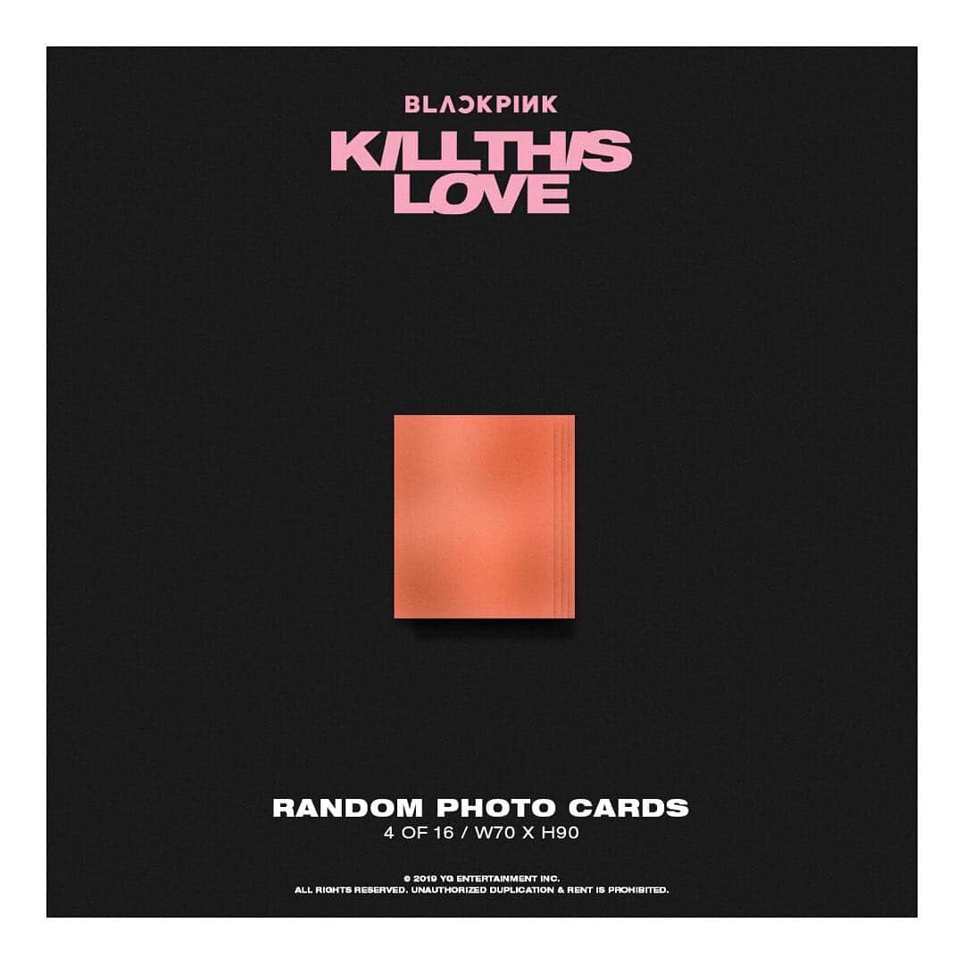 BLACKPINKさんのインスタグラム写真 - (BLACKPINKInstagram)「#BLACKPINK #블랙핑크 #KILLTHISLOVE #THE2NDMINIALBUM #EP #PHYSICALALBUM #BLACKVERSION #PINKVERSION #20190423 #OFFLINERELEASE #YG」4月4日 15時01分 - blackpinkofficial