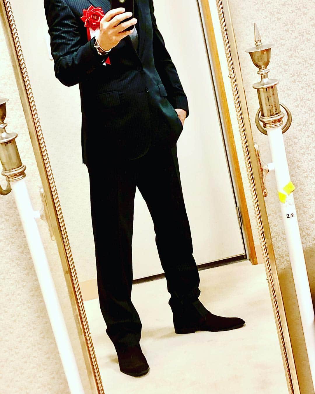 世良公則さんのインスタグラム写真 - (世良公則Instagram)「#世良公則 #masanorisera #japanesemusician #japaneseartist #songwriter #newsongpresentation #ceremony #darksuit  I wore a dark suit and took part in a ceremony.」4月4日 15時16分 - masanorisera