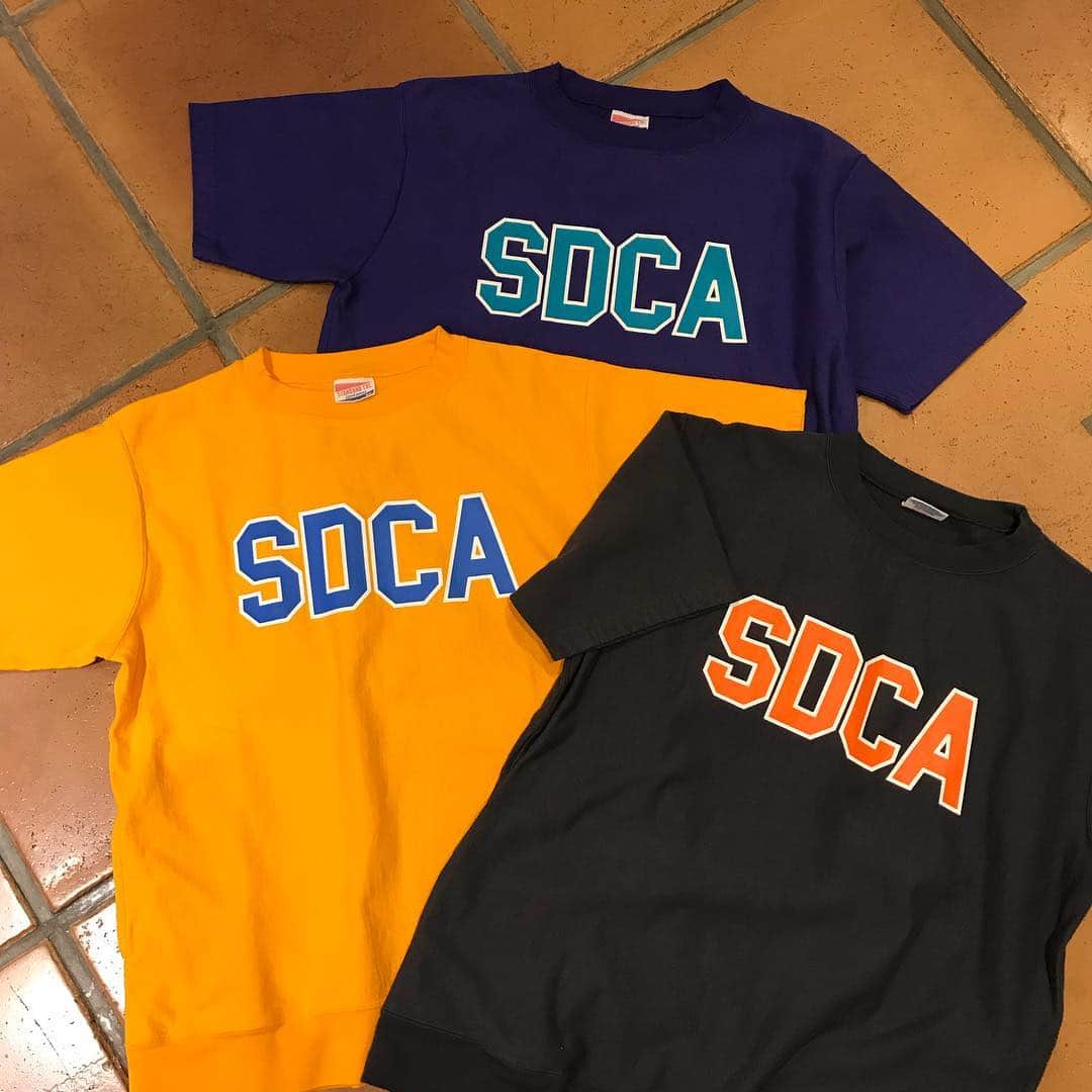 のインスタグラム：「SD US Cotton Pullover Sweat Short Sleeve with Logo #standardcalifornia #スタンダードカリフォルニア #sweatshirt #スウェットシャツ #shortsleeve #ショートスリーブ」