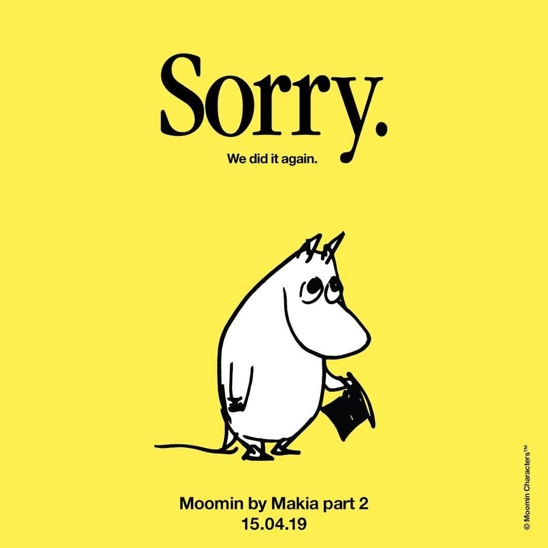 ムーミンさんのインスタグラム写真 - (ムーミンInstagram)「EXCITING NEWS!✨ Makia x Moomin Part 2/2 releasing April 15 th. #makiaclothing #moominofficial #makiaxmoomin #moomincharacters @makiaclothing」4月4日 16時02分 - moominofficial