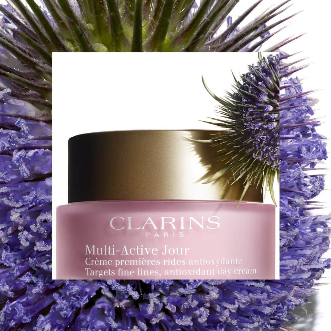 ClarinsUKさんのインスタグラム写真 - (ClarinsUKInstagram)「Teasel extract is used to fight free radicals that build up in the skin's layers, causing dull, lack lustre skin. You'll find it in Multi-Active Day—your go-to day cream for fighting against daily aggressors such as pollution. #Clarins #ItsAllAboutYou . . . . . . . . . . . #multiactive #skincare #plants #plantpower #plantbased #plantbasedbeauty #teasel #loveplants #plantsincosmetics #plantsinskincare #antiageing #antiaging #dailymoisturiser」4月4日 16時20分 - clarinsuk