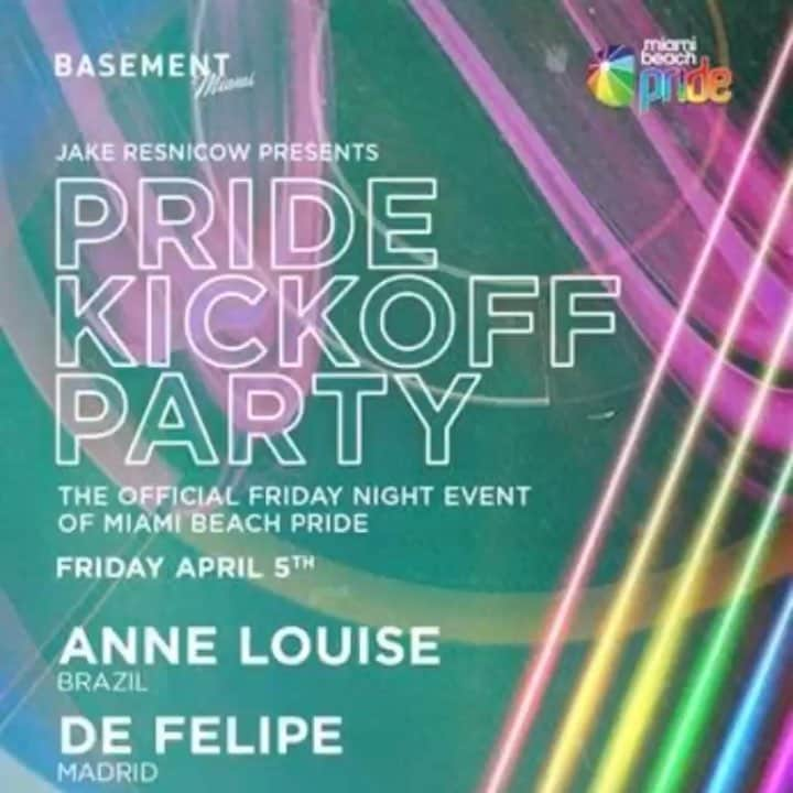 ジョン・ケアーのインスタグラム：「@basementmiami is hosting The official launch party of @miamibeachpride this Friday night! @miami_ice_productions is delighted to bring some World class skating to the proceedings⛸⛸⛸⛸⛸ #basementmiami #miamibeachpride #pride #figureskating」