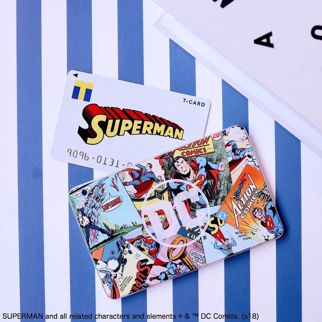 T-FAN SITEのインスタグラム：「＼券面デザインは2種！！『DC×Tファン』／﻿ ﻿ Tカード（スーパーマンデザイン）＆Tカード（バットマンデザイン）﻿ ﻿ Tカード保有者限定で、オリジナルスライドカードケースをご購入頂けます♪﻿ ﻿ #Tカード#TFANSITE#TSUTAYA﻿ #スーパーマン#DC#アメコミ#アメトイ﻿ #キャラクター#置き画倶楽部#置き画#置き画くら部﻿ #カード#カードコレクター#カードケース#青と白#アメリカ﻿ #コレクション#ストライプ#しましま#英字#アメリカ好き﻿ #card#collection#Tcard#SUPERMAN」