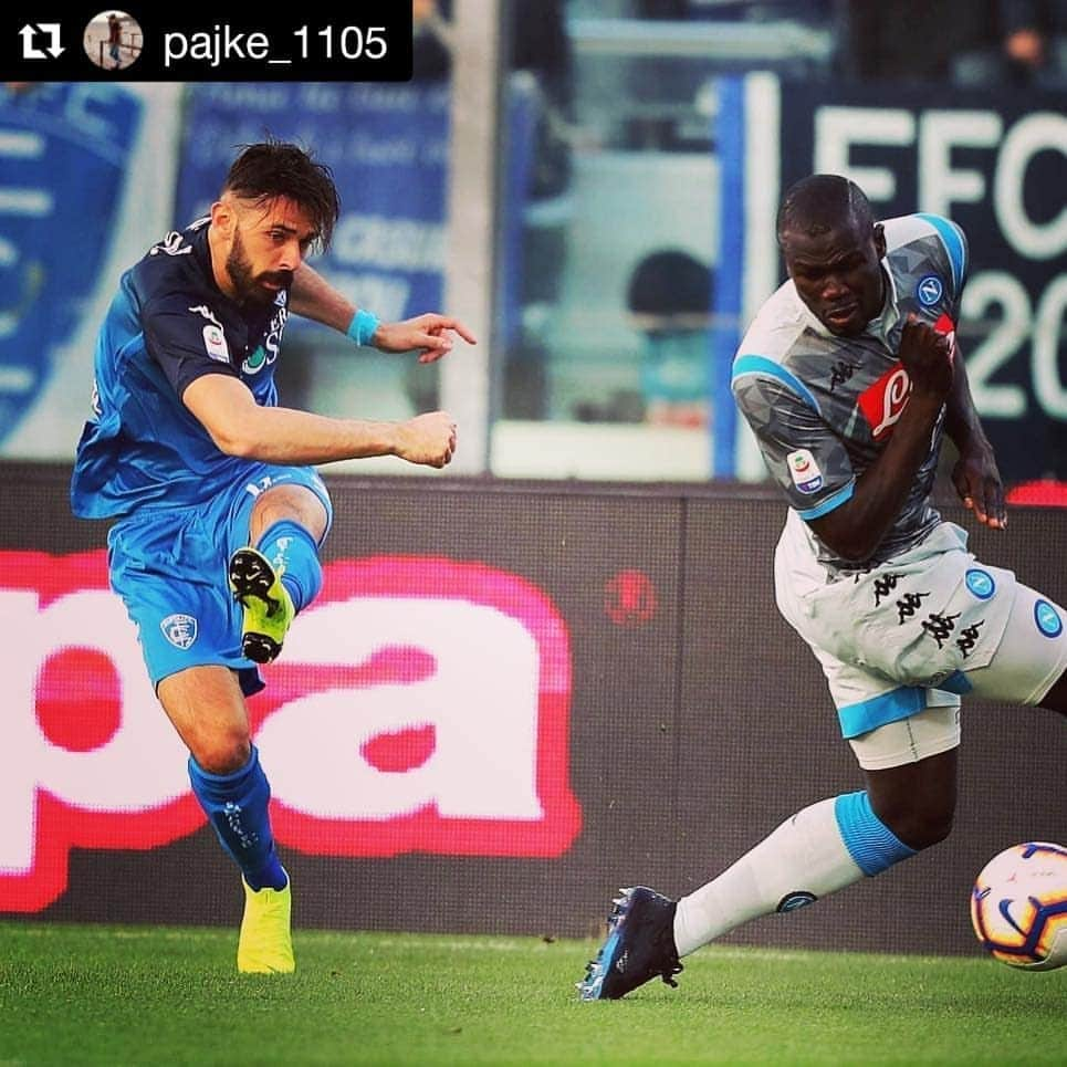 エンポリFCさんのインスタグラム写真 - (エンポリFCInstagram)「#Repost @pajke_1105 (@get_repost) ・・・ #grande #vitoria #grande #prestazione #da #tutta #squadra #forza #fino #alla #fine #empoli 2 #napoli 1 #tre #punti #importanti 💪🏻💪🏻💪🏻👏🏼👏🏼👏🏼✔️」4月4日 18時21分 - empoli_fc_official