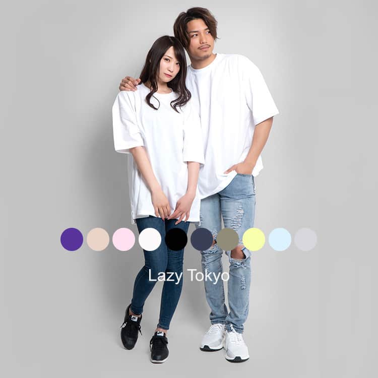 セレクトショップgameのインスタグラム：「. Lazy Tokyo ビッグシルエットTシャツ、入荷しました！ 詳細⇒https://gamegame.jp/shopdetail/000000005551/ . 1,850 円 . ================================ InstagramプロフィールURLからSHOPにGO⇒ @game_official_info ================================ . #lazytokyo #MensFashion #Fashion #Tokyo #shibuya #harajuku #oversize #ootd #street #bitter #mensknuckle #ストリート #東京 #渋谷 #原宿 #メンズファッション #ファッション #ファストファッション #プチプラ #オーバーサイズ #ビッグサイズ #コーディネート #シンプル #お得 #安い #流行 #ビタ男」