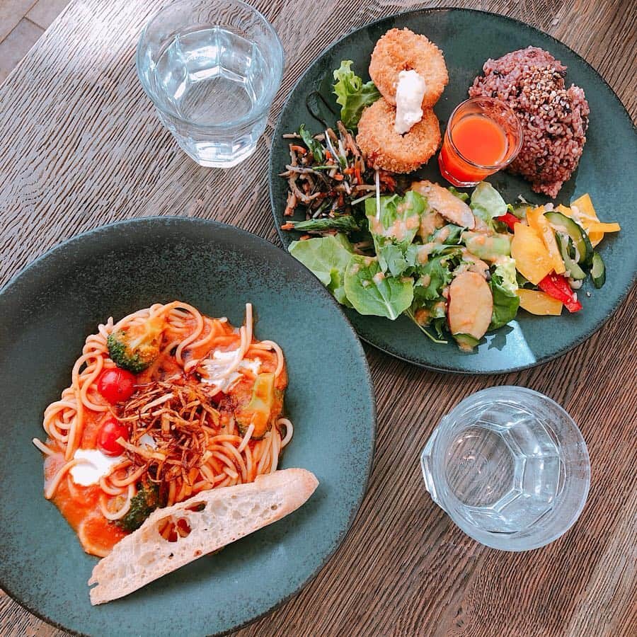 久野静香さんのインスタグラム写真 - (久野静香Instagram)「ランチ〜！！﻿﻿ ﻿﻿ #これはインスタ映え？！できてますか？﻿ ﻿ #目指せオシャレインスタ！！﻿ ﻿ #滝菜月 アナ」4月4日 18時29分 - shizuka_kuno