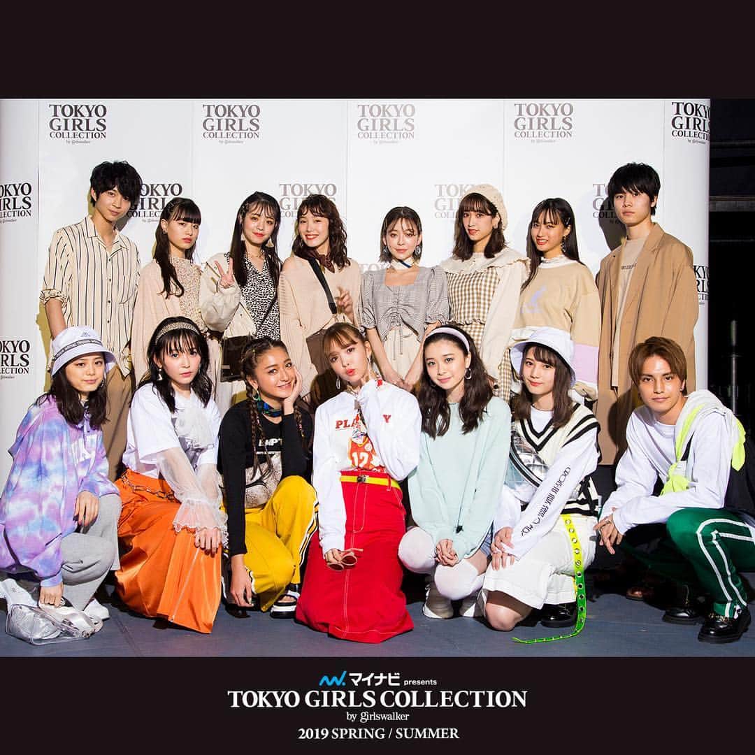 東京ガールズコレクションさんのインスタグラム写真 - (東京ガールズコレクションInstagram)「BACKSTAGE OFFSHOT﻿﻿﻿﻿﻿ vol.8 🖤﻿﻿ マイナビ presents TOKYO GIRLS COLLECTION 2019 SPRING/SUMMER﻿﻿﻿﻿﻿﻿ ﻿﻿﻿﻿﻿﻿ SHOW：#WEGO﻿ ￣￣￣￣￣￣￣￣￣￣﻿﻿ ﻿﻿﻿﻿﻿ファッションショーの全ルックは、公式サイトにて公開中🤳🏻💌﻿﻿ ﻿﻿﻿﻿﻿﻿﻿ TGC SCHEDULE 🗒💕﻿﻿ ~~~~~~~~~~~~~~~~~~﻿﻿~~~~﻿﻿~~~﻿﻿ ✔️4.20（SAT） 14:00~﻿﻿ TGC KUMAMOTO 2019 by TOKYO GIRLS COLLECTION ﻿﻿ ﻿﻿ ✔️7.27（SAT）14:00~﻿﻿ プレステージ・インターナショナル presents TGC TOYAMA 2019 by TOKYO GIRLS COLLECTION﻿﻿ ﻿﻿ #TGC #TOKYOGIRLSCOLLECTION#fashion #event #ootd #coordinate#model #japan #tokyo #girl #ファッション #東京ガールズコレクション﻿﻿﻿ WEGO﻿ #藤田ニコル #久間田琳加 #紺野彩夏 #バンダリ亜砂也 #田鍋梨々花 #小坂菜緒（#日向坂46） #池田美優 #横田真悠 #鈴木仁 #鶴嶋乃愛	#テリ #萩原利久 #佐々木久美（日向坂46）#玖瑠実 #飯豊まりえ」4月4日 18時59分 - tgc_staff