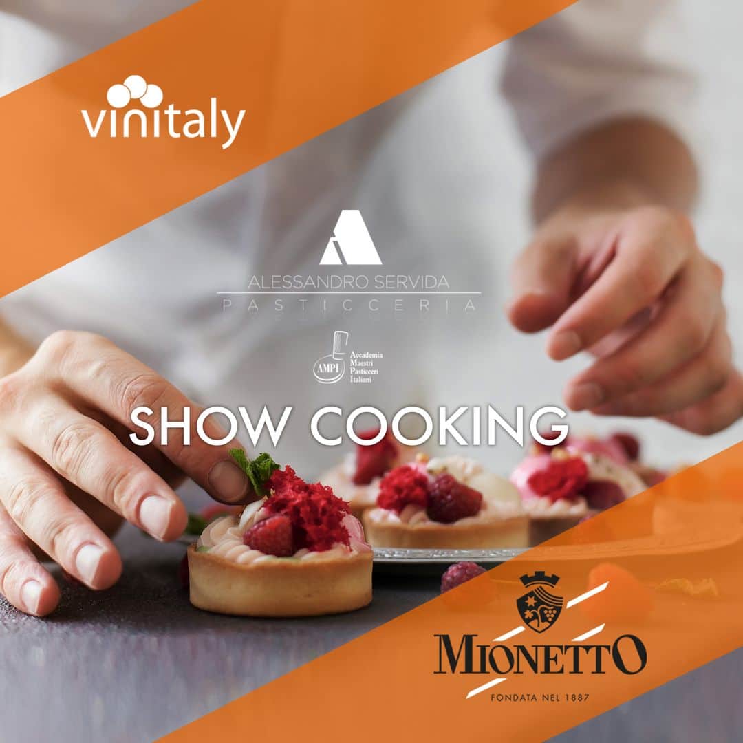 Mionetto Proseccoさんのインスタグラム写真 - (Mionetto ProseccoInstagram)「On Monday 8th Mionetto’s show cooking it’s all about sweets! Join us at Mionetto “Design del Gusto” for the performace of the Pastry Chef @alexservida.  Stay tuned! HALL 4 STAND B3 #mionettoprosecco #designdelgusto #vinitaly2019」4月4日 19時44分 - mionetto_prosecco