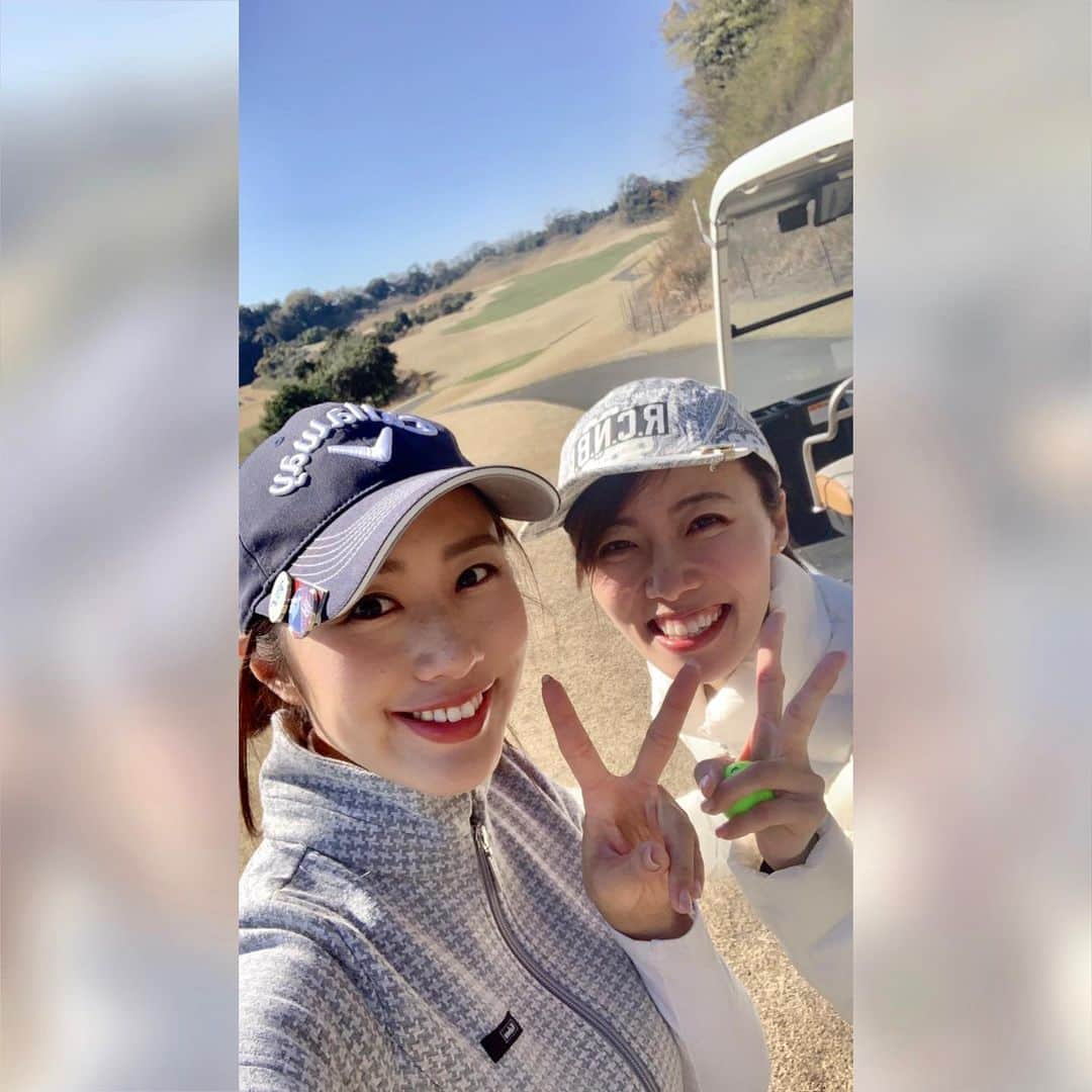 守永真彩さんのインスタグラム写真 - (守永真彩Instagram)「. . プライベートゴルフ⛳️ 一昨日のリベンジしにきました。笑 スコア10くらい縮まった😎️✨ かといってそんな良くない← . . ゴルフの季節。 到来ですーーーーー！！！ . . #ゴルフ #ゴルフの季節 #ゴルフ女子 #golf #golfgirls  #⛳️」4月4日 19時49分 - maayamorinaga