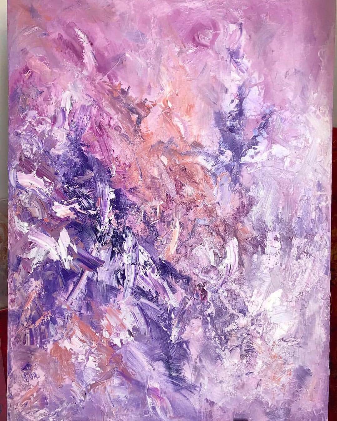 My Interiorさんのインスタグラム写真 - (My InteriorInstagram)「Beautiful and vibrant abstract oil paintings by @elmohood #contemporaryart #elmohood #abstractpainting #abstractart」4月4日 20時43分 - myinterior