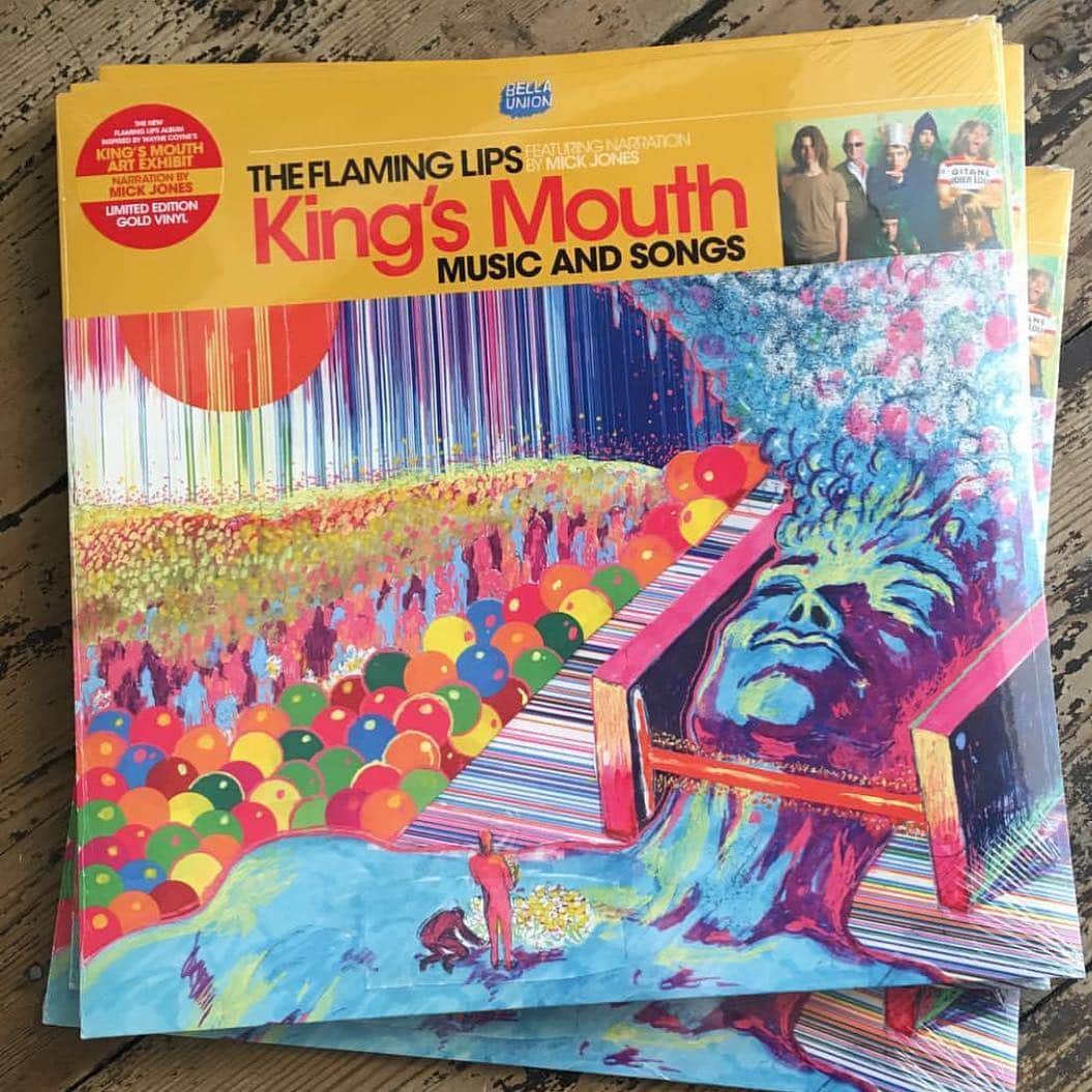 ウェイン・コインさんのインスタグラム写真 - (ウェイン・コインInstagram)「Yessss!! I’ve not seen it ( King’s Mouth Vinyl ) yet but thank you @southrecordshop for cool post❤️❤️❤️❤️❤️❤️❤️」4月4日 20時44分 - waynecoyne5