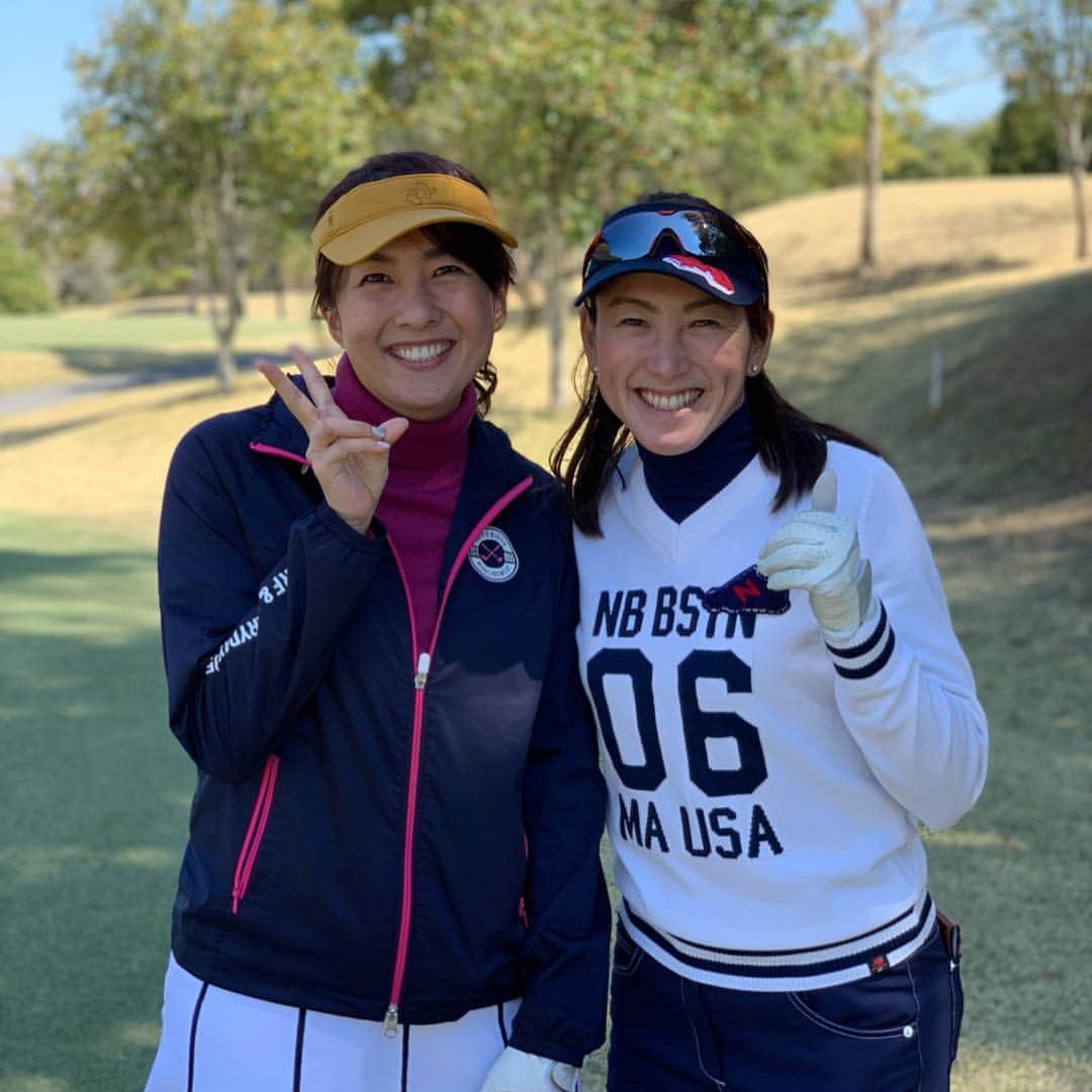 杉山愛さんのインスタグラム写真 - (杉山愛Instagram)「⛳️最高のゴルフ日和⛳️ 楽しかったーーーーーっ⤴️⤴️⤴️ ここからはテニス🎾&ゴルフ⛳️シーズン😁 時間作って練習するぞ〜‼️」4月4日 21時00分 - aisugiyamaofficial