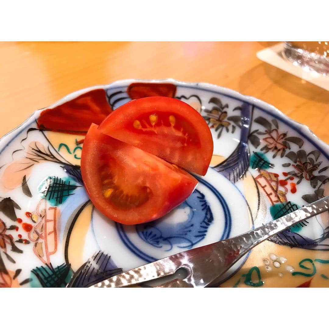 水瀬きいさんのインスタグラム写真 - (水瀬きいInstagram)「⋆* 行ってみたシリーズ🤔 デザートにトマトかあい🍅 . #foodie#foodporn#西麻布グルメ#東京グルメ#西麻布大竹#西麻布」4月4日 21時10分 - kiiiiiiiiiiiiiiiiiiiii