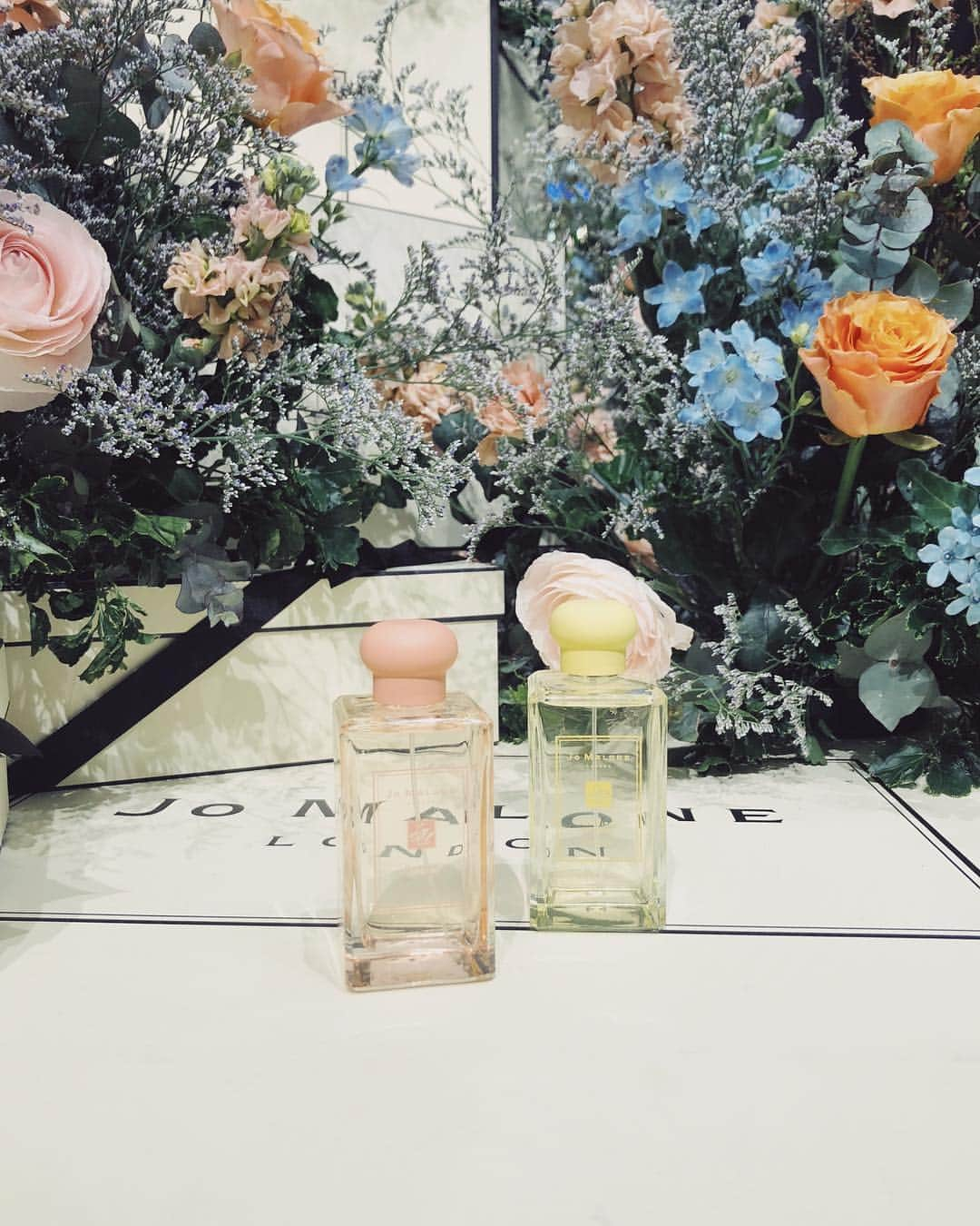 金光みり愛さんのインスタグラム写真 - (金光みり愛Instagram)「ジョーマローンロンドン @jomalonelondon から明日発売されるブロッサムズをいち早く体験しにレセプションイベントに参加してきました🌼🌸 カラフルなお花たちで溢れる素敵な世界観に、本物のお花を嗅いでるような、フローラルで爽やかな香りたちを堪能してきました🌿 今回新しくなった色彩豊かなボトルもどれも可愛くて集めたくなる…🌈 ジョーマローンの香水はたくさん持ってるから組み合わせて使うのも楽しみ🌷🌷 今回のブロッサムズイベントは明日から2日間、表参道SIDEにて期間限定で開催してるみたいなので、皆さんも是非春のフレグランスを選びに行ってみてね🌸🌸 #ジョーマローンロンドン#JoMaloneLondon#pr#BrilliantBlossoms」4月4日 21時23分 - milliah_kanemitsu