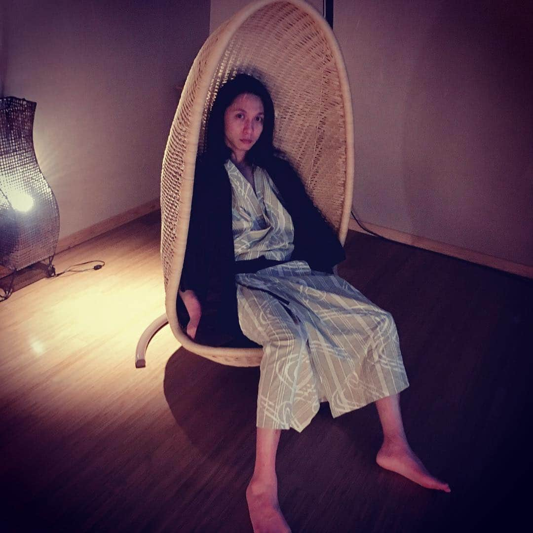 吉川純広さんのインスタグラム写真 - (吉川純広Instagram)「♨︎年度末終わって、温泉行ったよ♨︎ ♨️湯冷しだよ♨️」4月4日 21時21分 - pinkchorizo