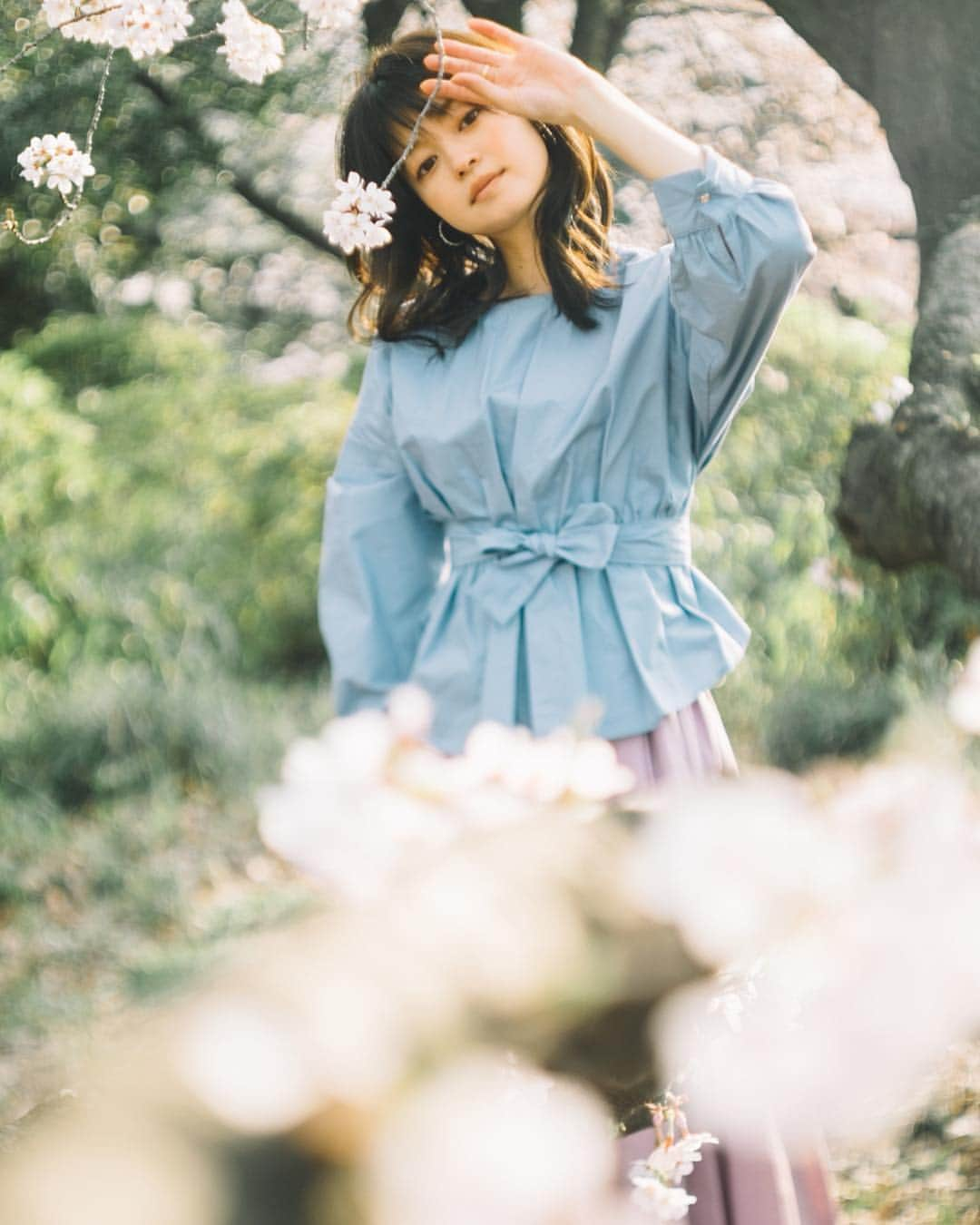 小林涼子さんのインスタグラム写真 - (小林涼子Instagram)「. 実は お花見よりも 桜餅派 🌸🍡 #桜 #桜満開 #さくら #春 #spring #springfashion #cherryblossom #japan #japanese #season #photo #사진 #봄 #일본여행 #일본」4月4日 21時54分 - ryoko_kobayashi_ryoko