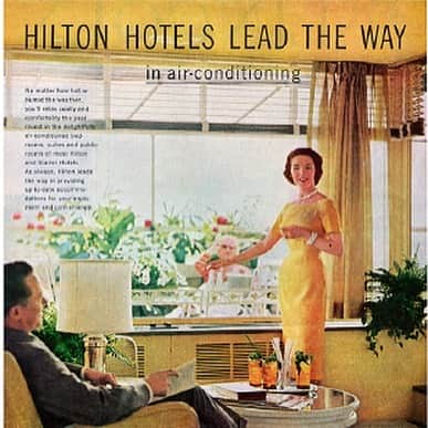 ヒルトン東京さんのインスタグラム写真 - (ヒルトン東京Instagram)「ヒルトン100周年まであと57日！🎉 🏆ホテルの客室にエアコンとテレビを世界で初めて導入したホテルがヒルトンだとご存知ですか？ もしヒルトンがなければ、エアコンやテレビがある客室は存在しなかったかもしれません。 . ヒルトンのイノベーションの歴史はこちらへ https://hiltonhotels.jp/100/innovation/ . #hilton100 #hilton #ヒルトン　#100周年  そして、ヒルトン東京は日本初の外資系ホテルで、東京オリンピックの前年1963年に開業しました。  #ヒルトン東京 #hiltontokyo #hiltoneffect #tokyo #hoteliers #hotelstories #外資系 #ホテル」4月4日 21時59分 - hiltontokyo