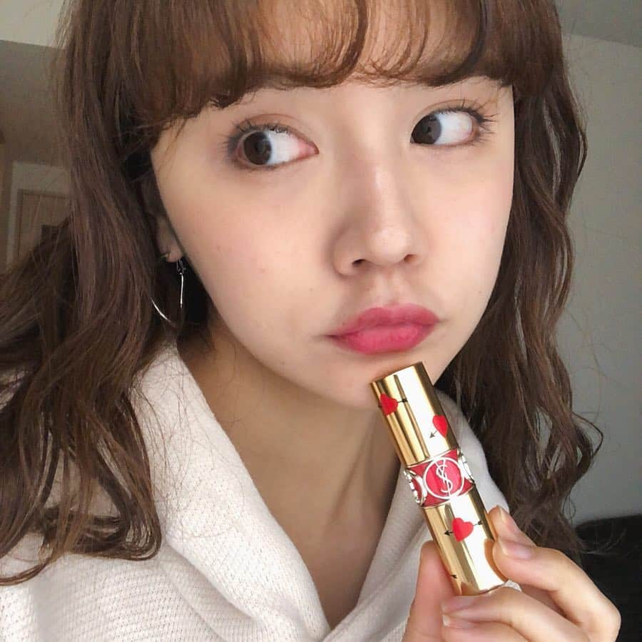 村田倫子さんのインスタグラム写真 - (村田倫子Instagram)「あああぁ、かわいすぎてずるい！ #yslbeauty」4月4日 22時47分 - rinco1023