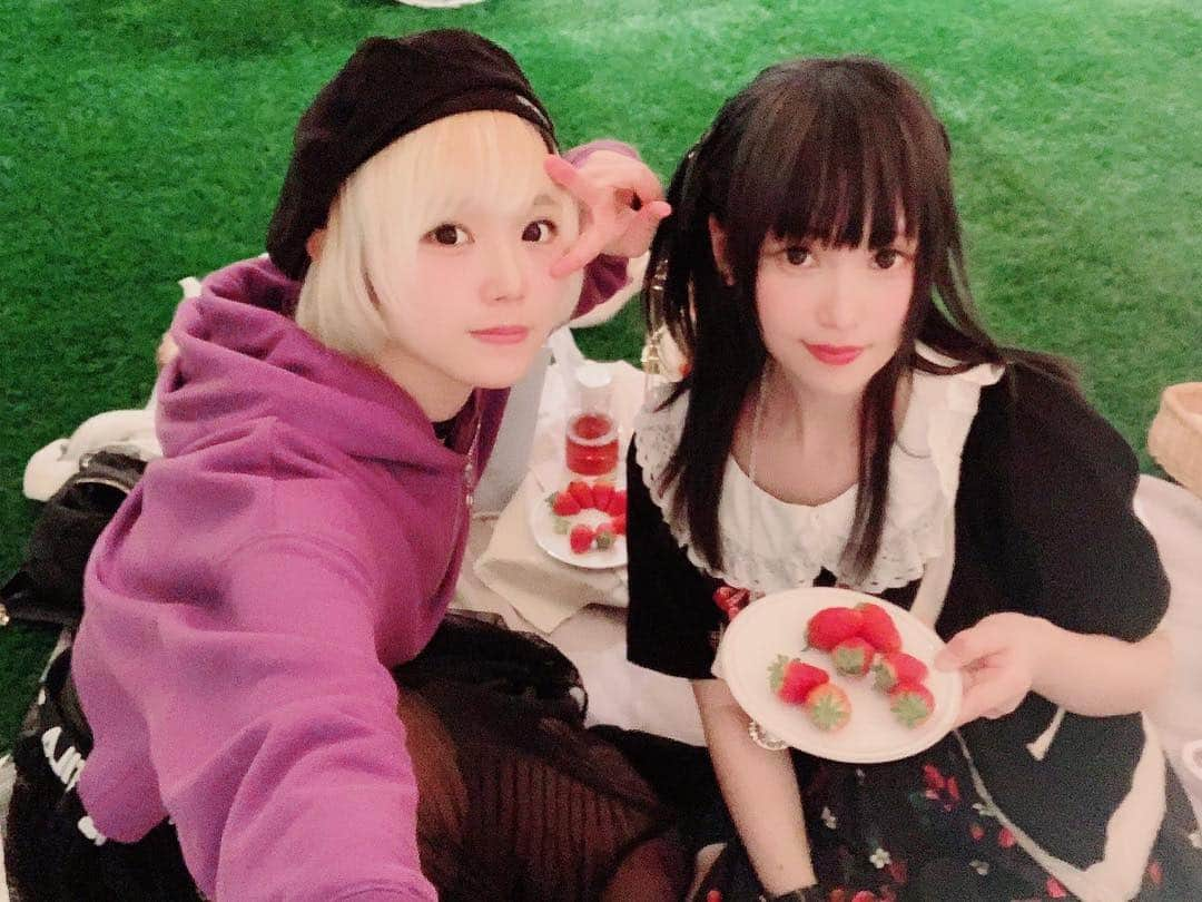 赤木クロさんのインスタグラム写真 - (赤木クロInstagram)「原宿のfruit picnicに行ったよ🍓 、 、 #anime #animegirl #animejapan #animeworld #japan #japanesegirl #日本 #サブカル #漫画 #comic #cos #cosplay #cosplayer #cosplaygirl #cosplayers #コスプレ #コスプレイヤー  #gravure  #lingerie  #일본여자 #코스프레 #그라비아 #角色扮演 #イチゴ #イチゴビュッフェ #🍓 #苺 #苺スイーツ #strawberry #strawberrys」4月4日 22時48分 - akagikuro