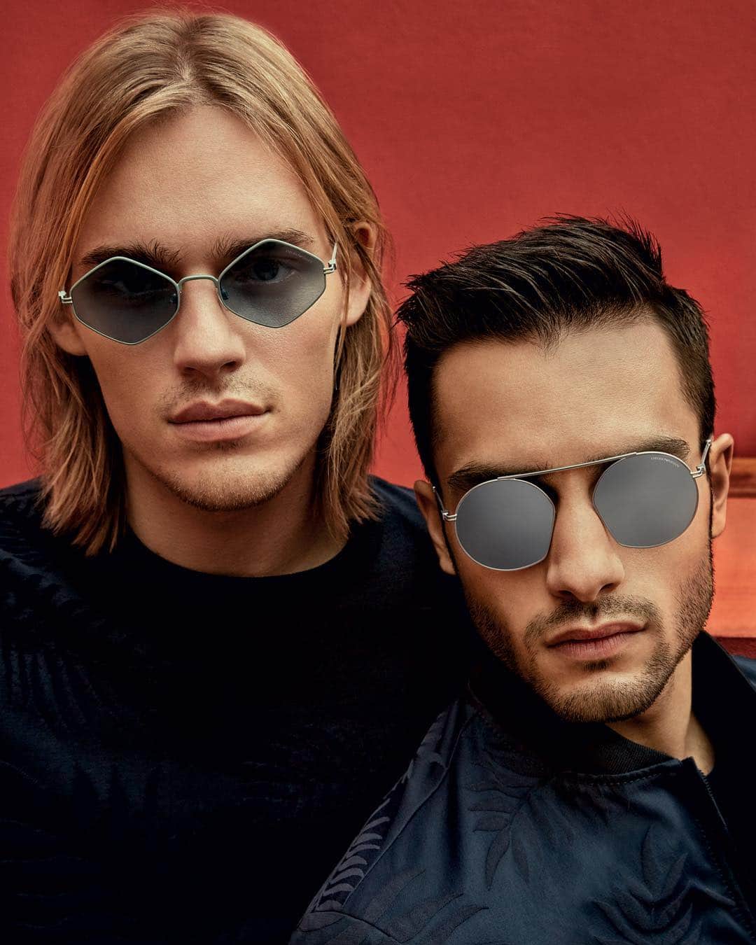 のインスタグラム：「Summer vibes with #EAsunglasses」