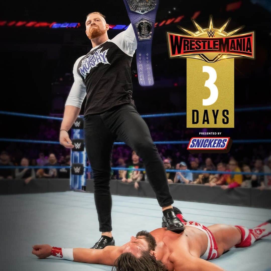 WWEさんのインスタグラム写真 - (WWEInstagram)「Can @tonynese overcome the UNSTOPPABLE @wwe_murphy in just 3 DAYS at #WrestleMania?」4月4日 23時00分 - wwe