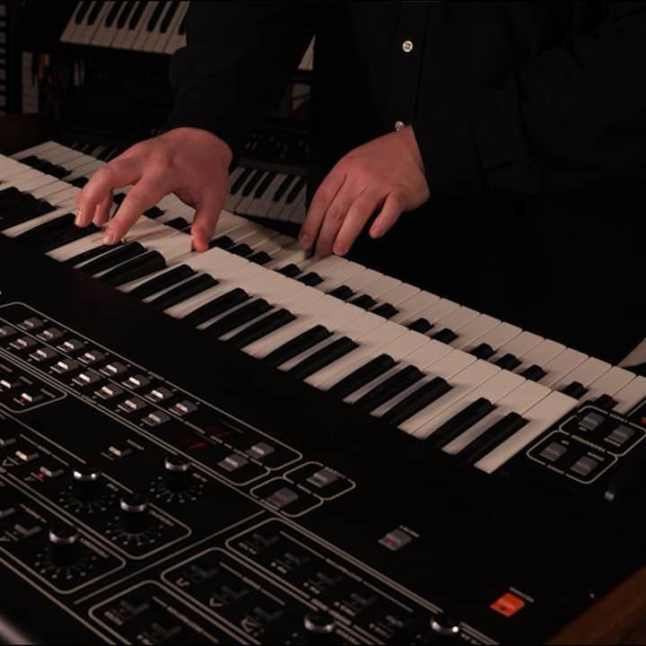 Red Bull Music Academyのインスタグラム：「Designed by Dave Smith, the Sequential Circuits Prophet 10 is essentially two Prophet 5's stacked together. #sequentialcircuits #prophet10 #synthesizer #firstpatch」