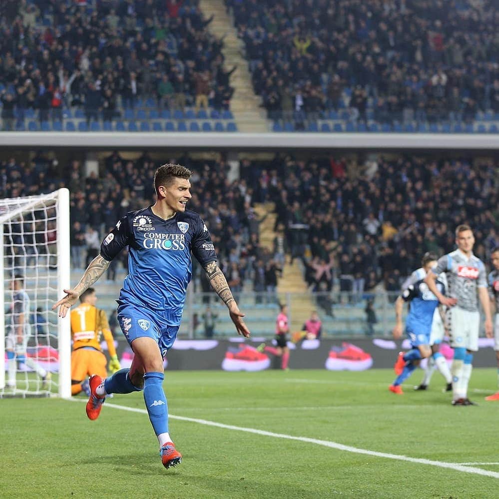 エンポリFCさんのインスタグラム写真 - (エンポリFCInstagram)「Il gol numero 3⃣ in campionato, il gol partita con il Napoli di @gdilorenzo2 📸」4月5日 0時01分 - empoli_fc_official