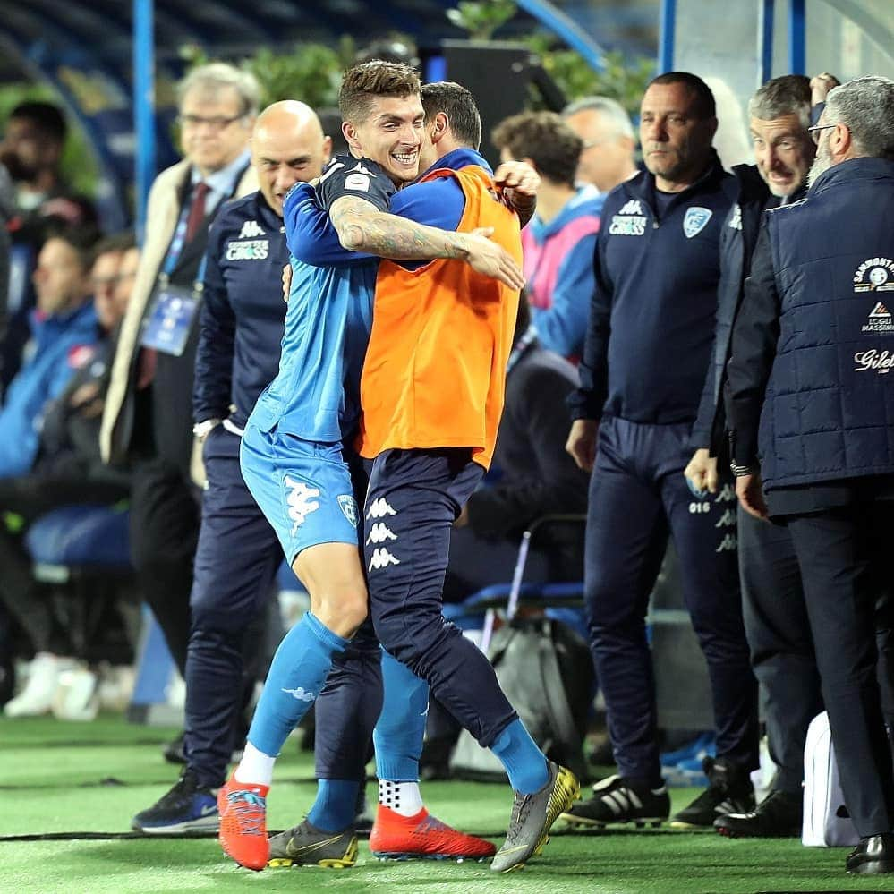 エンポリFCさんのインスタグラム写真 - (エンポリFCInstagram)「Il gol numero 3⃣ in campionato, il gol partita con il Napoli di @gdilorenzo2 📸」4月5日 0時01分 - empoli_fc_official