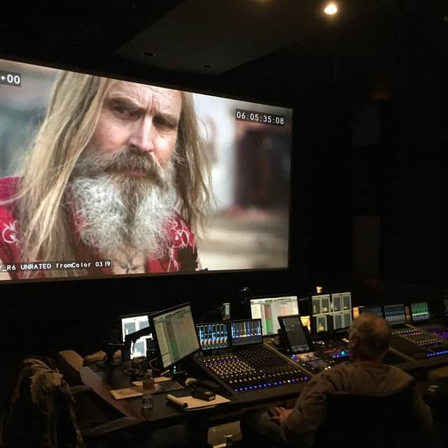 ロブ・ゾンビのインスタグラム：「Well, boils and ghouls 3 FROM HELL is almost finished. I know it seems like we've been working on this forever, but it must be perfect. #threefromhell #robzombie #billmoseley #sherimoonzombie #richardbrake #jeffdanielphillips #panchomoler #richardedson #dannytrejo #deewallace #sidhaig #freethethree #freebaby」