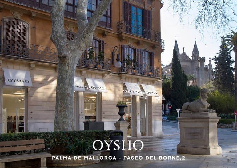 Oyshoさんのインスタグラム写真 - (OyshoInstagram)「Mallorca, you inspired us once again. 📍Paseo del Borne, 2. Palma de Mallorca.」4月5日 0時51分 - oysho