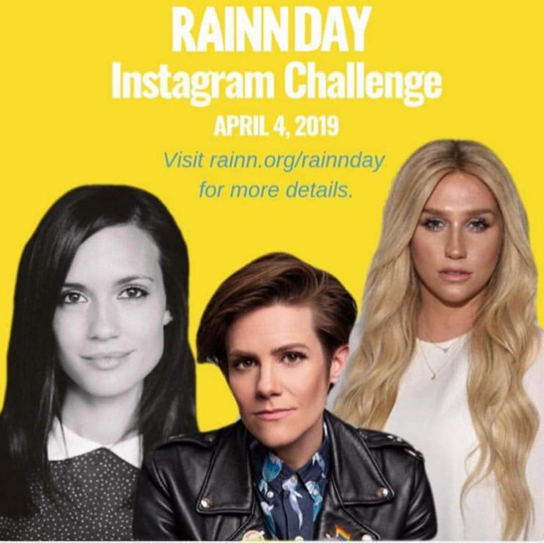 トーレイ・デヴィートのインスタグラム：「Want to have a one on one chat with either myself, Kesha or Cameron Esposito ?? Well now you can! • Ever since I first sat down with a group of survivors and listened to their incredible stories, I knew I wanted to do whatever I could to aid them in the fight to end sexual violence. That’s why I’ve teamed up with @RAINN to encourage college students to get involved with #RAINNDay TODAY. Visit rainn.org/rainnday (link also in bio) and learn how you can win an exclusive video chat with myself, @iiswhoiis or @cameronesposito . #LetsGetLoud」