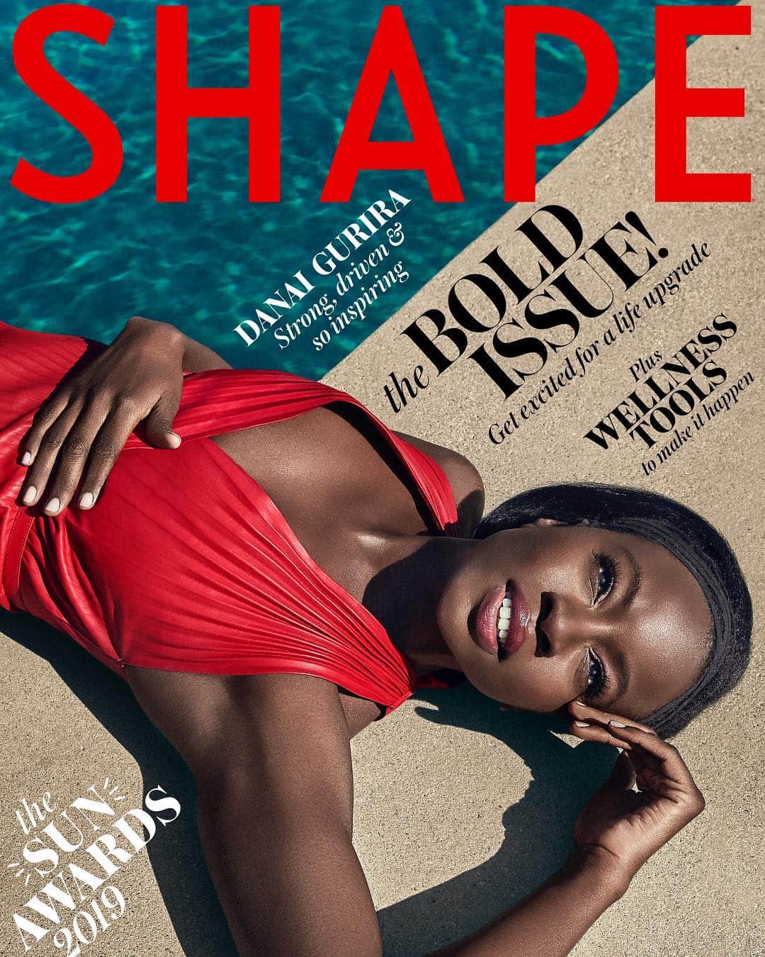 Just Jaredさんのインスタグラム写真 - (Just JaredInstagram)「@blackpanther’s @danaigurira is on the cover of @shape! Check out her photos and interview highlights on JustJared.com.  #DanaiGurira Photo: James Macari」4月5日 1時44分 - justjared