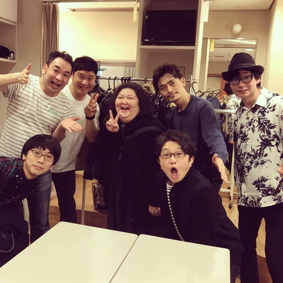 小林健一のインスタグラム：「昨日のカジャラは、平田敦子さん、クロム森下、ムニエルてらべがご来場ー！久々に会えて楽しかった！ ありがとです！」