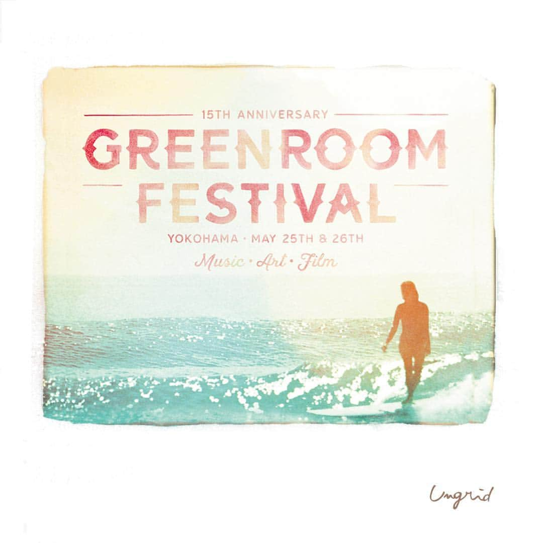 Ungridさんのインスタグラム写真 - (UngridInstagram)「. 【EVENT information】 今年も＂GREENROOM FESTIVAL"に出店致します🌴🌈 . 2019年5月25日（土）、26（日）に 横浜赤レンガ地区野外特設会場で開催される 音楽とアート・フィルムフェス 「GREENROOM FESTIVAL’19」に出店することが 決定しました。 限定アイテムやワークショップなどを ご用意し、皆様をお待ちしております!! . イベントの詳細は @ungrid_official にて 随時お知らせ致します📢 ＿＿＿＿＿＿＿＿＿＿＿＿＿＿＿＿＿＿＿＿＿＿＿＿＿ ■イベント概要 「GREENROOM FESTIVAL’19」 日程：2019年5月25日（土)・26日（日） 会場：横浜赤レンガ地区野外特設会場 公式HP：http://greenroom.jp/ . ■「GREENROOM FESTIVAL」について 「GREENROOM FESTIVAL」のコンセプトは、『Save The Beach、Save The Ocean』。全国で急速に減少しているビーチを守りたいという思いが込められた、サーフカルチャー、ビーチカルチャーをルーツに持つ、音楽とアートのカルチャーフェスティバルです。有名アーティストが参加する大きなイベントです。 . #ungrid #ungrid_official #greenroom #グリーンルーム #ungrid_grf」4月5日 12時24分 - ungrid_official