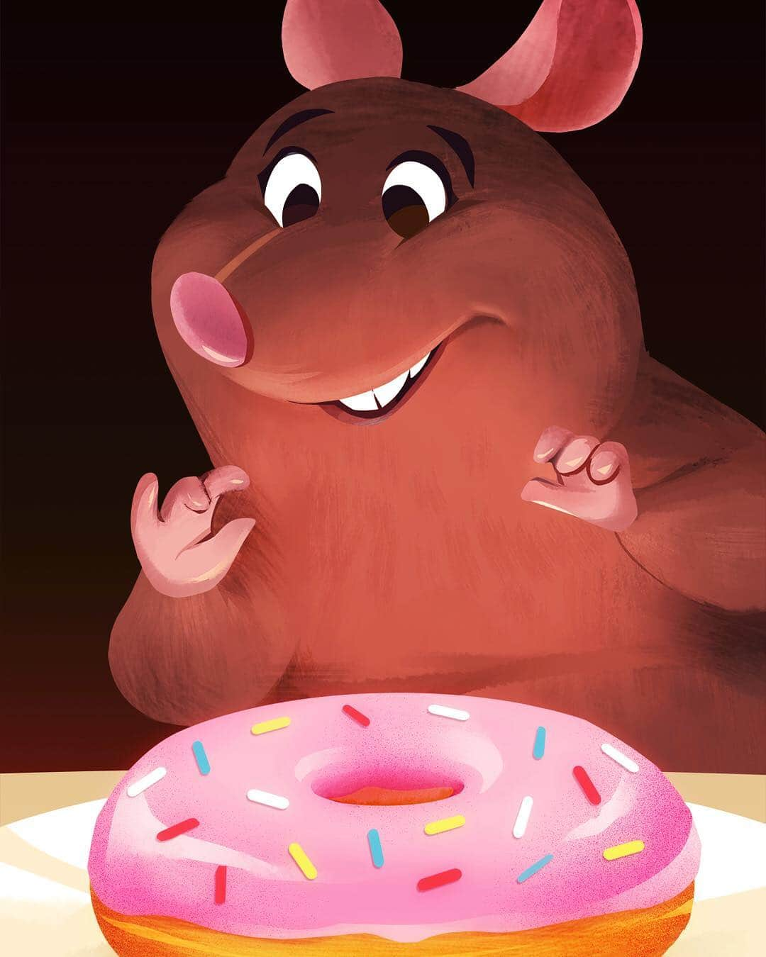 Disney Pixarさんのインスタグラム写真 - (Disney PixarInstagram)「Have a meal with Emile on #WorldRatDay in our Instagram Story! What’s on the menu for you? 🍽🍩🍣🍕🍝🍓🍳🍔🐀」4月5日 3時50分 - pixar