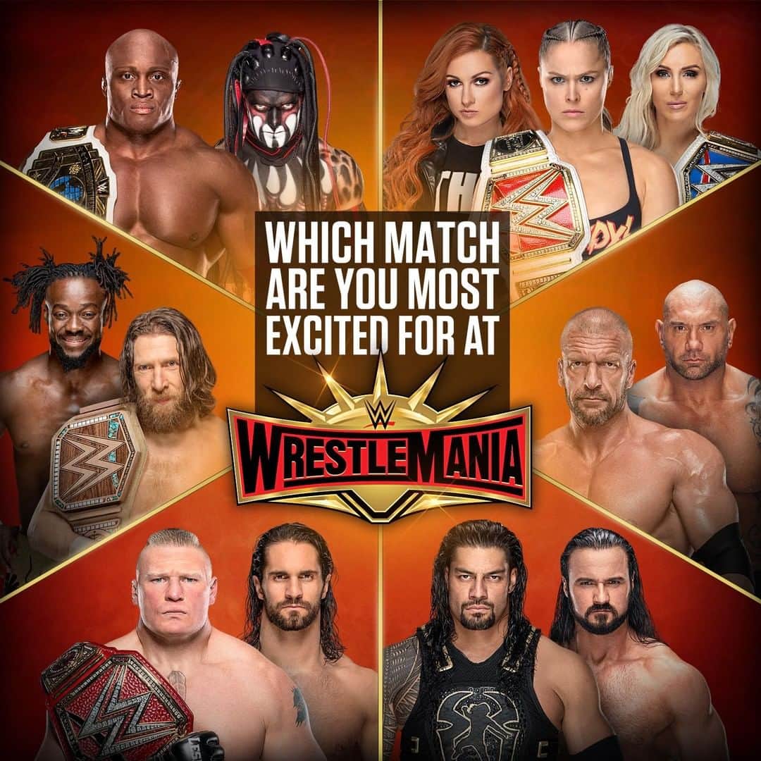 WWEさんのインスタグラム写真 - (WWEInstagram)「Drop your choice in the comments. 👇👀」4月5日 4時00分 - wwe