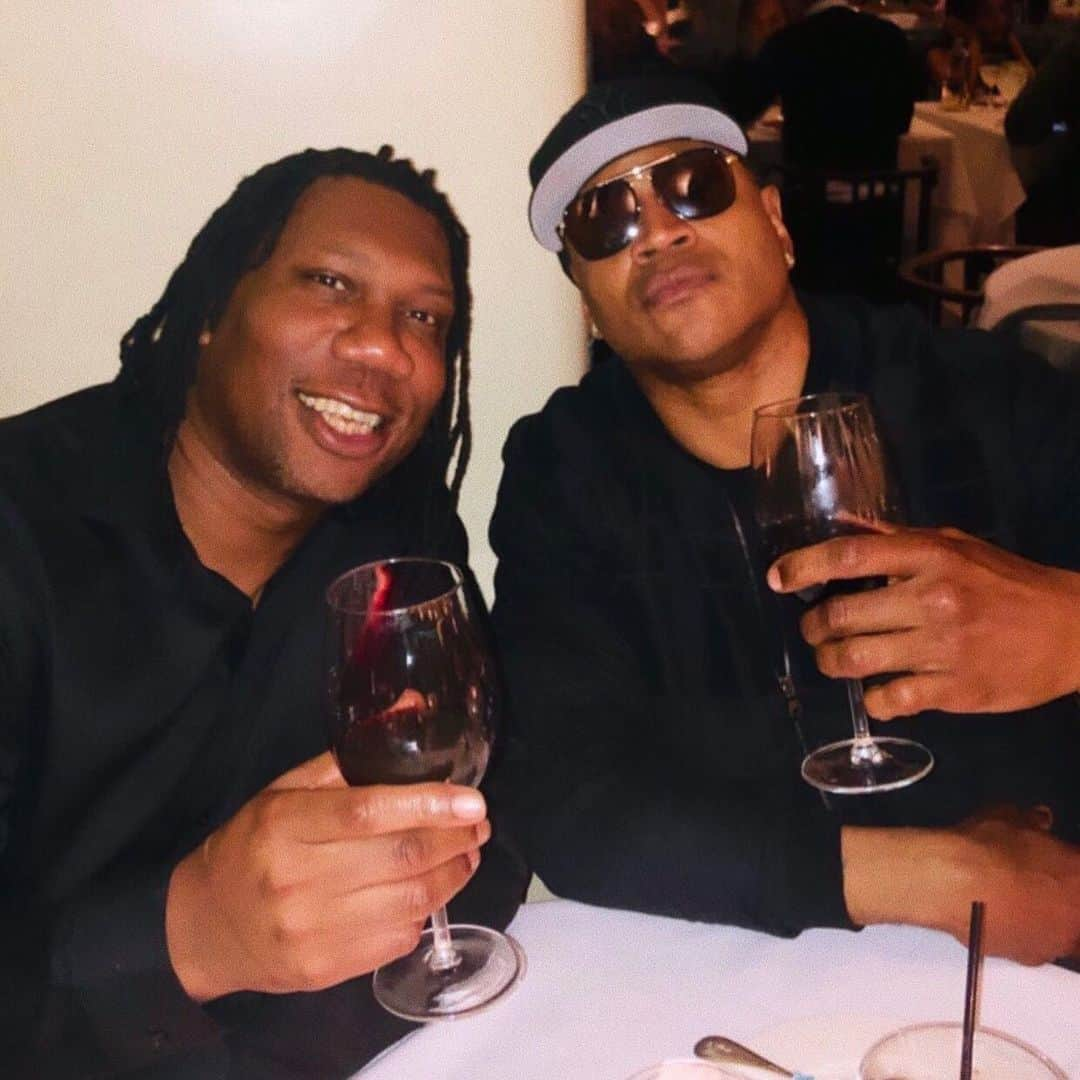 LL・クール・Jさんのインスタグラム写真 - (LL・クール・JInstagram)「Dinner last night with the Teacher @teacha_krsone!! 💯💯💯」4月5日 4時01分 - llcoolj