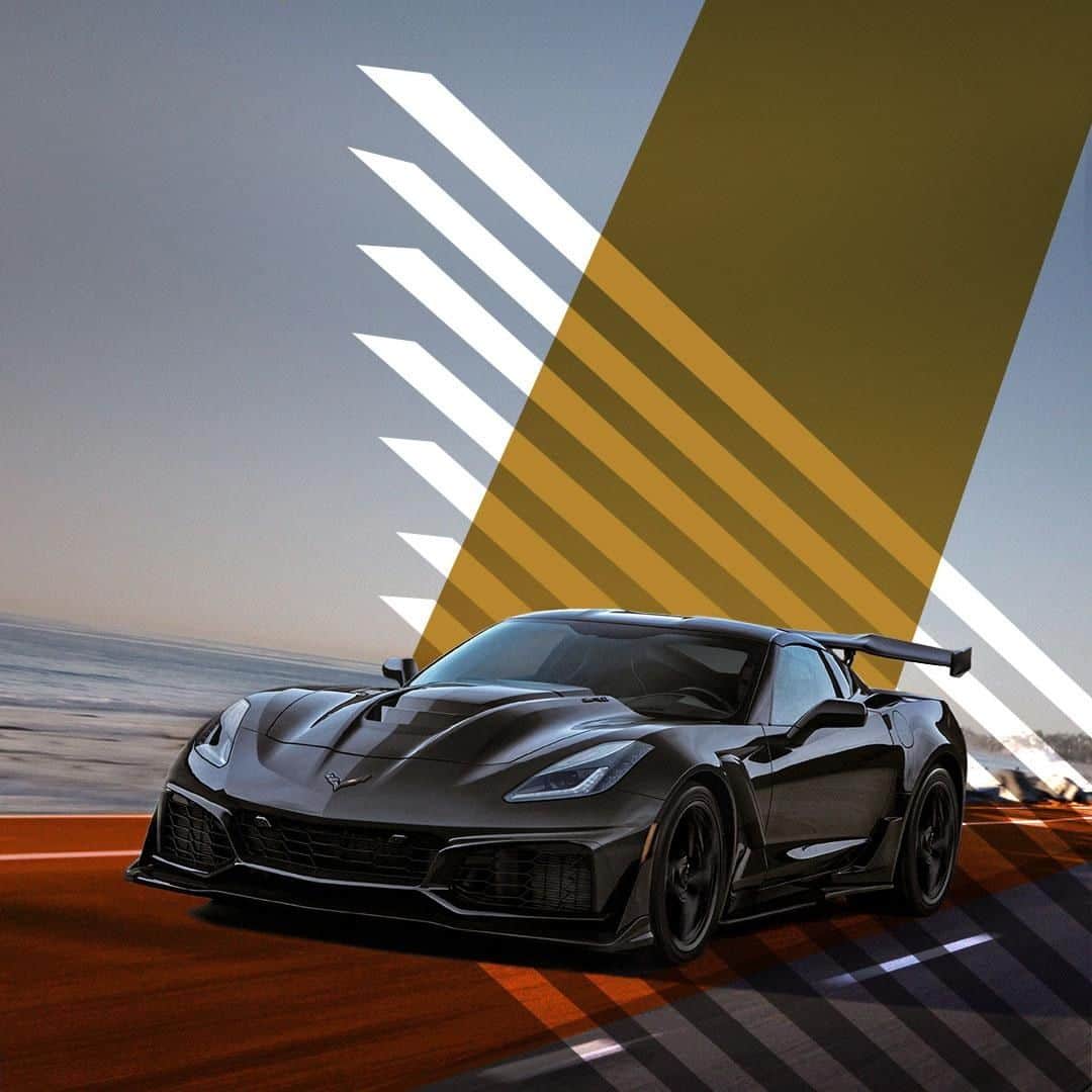 Corvetteのインスタグラム：「An update for your phone with a lot of horsepower. New #Corvette wallpapers in our story. #ZR1 #Vette」
