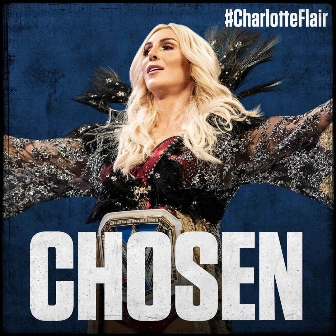 WWEさんのインスタグラム写真 - (WWEInstagram)「@charlottewwe was CHOSEN for a reason. This Sunday, she main events #WrestleMania. 👑 #WinnerTakeAll #CharlotteFlair」4月5日 5時00分 - wwe