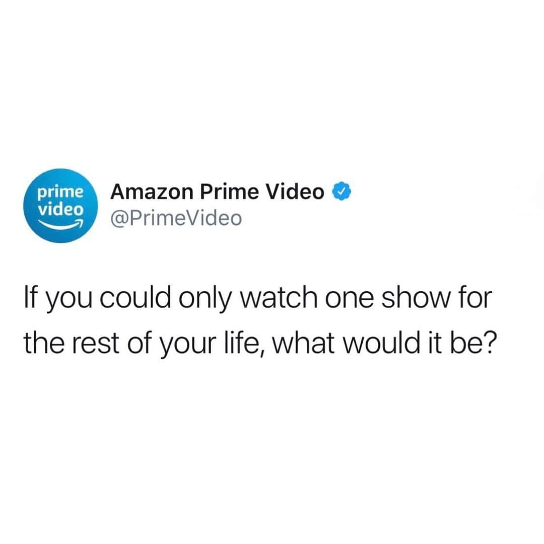 Amazon Videoさんのインスタグラム写真 - (Amazon VideoInstagram)「No but really, we can't answer this. That's why we're asking you.」4月5日 5時20分 - primevideo