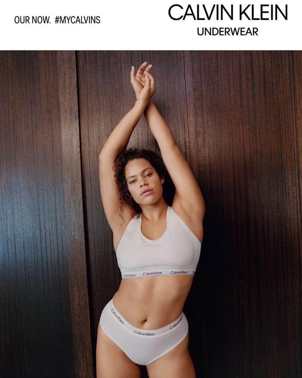 IMG Modelsさんのインスタグラム写真 - (IMG ModelsInstagram)「Reach Up. ⬆️ @solangevandoorn stars in @calvinklein’s latest #MyCalvins #underwear campaign. #📷 @tylersphotos #👗 @themelanieward #⭐️ #IMGstars」4月5日 5時43分 - imgmodels