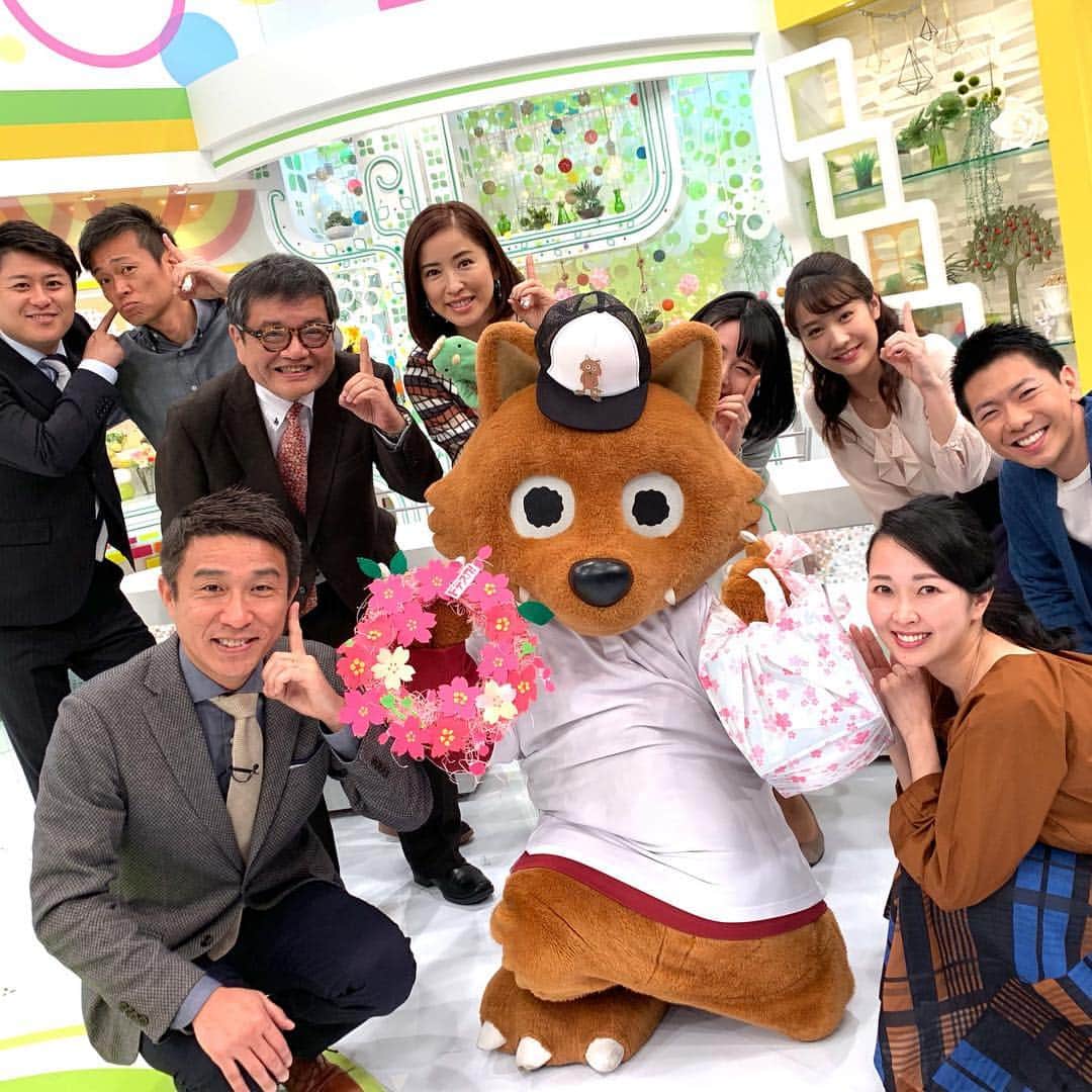 江口ともみさんのインスタグラム写真 - (江口ともみInstagram)「ドデスカ探せシリーズは セット変わっていなかったので 菜の花カラーのさらみでしたぁ💓  #fumofumosan #フモフモさん  #メーテレ#ドデスカ #探せシリーズ #さらみ#菜の花」4月5日 12時43分 - tomomin.eguchi