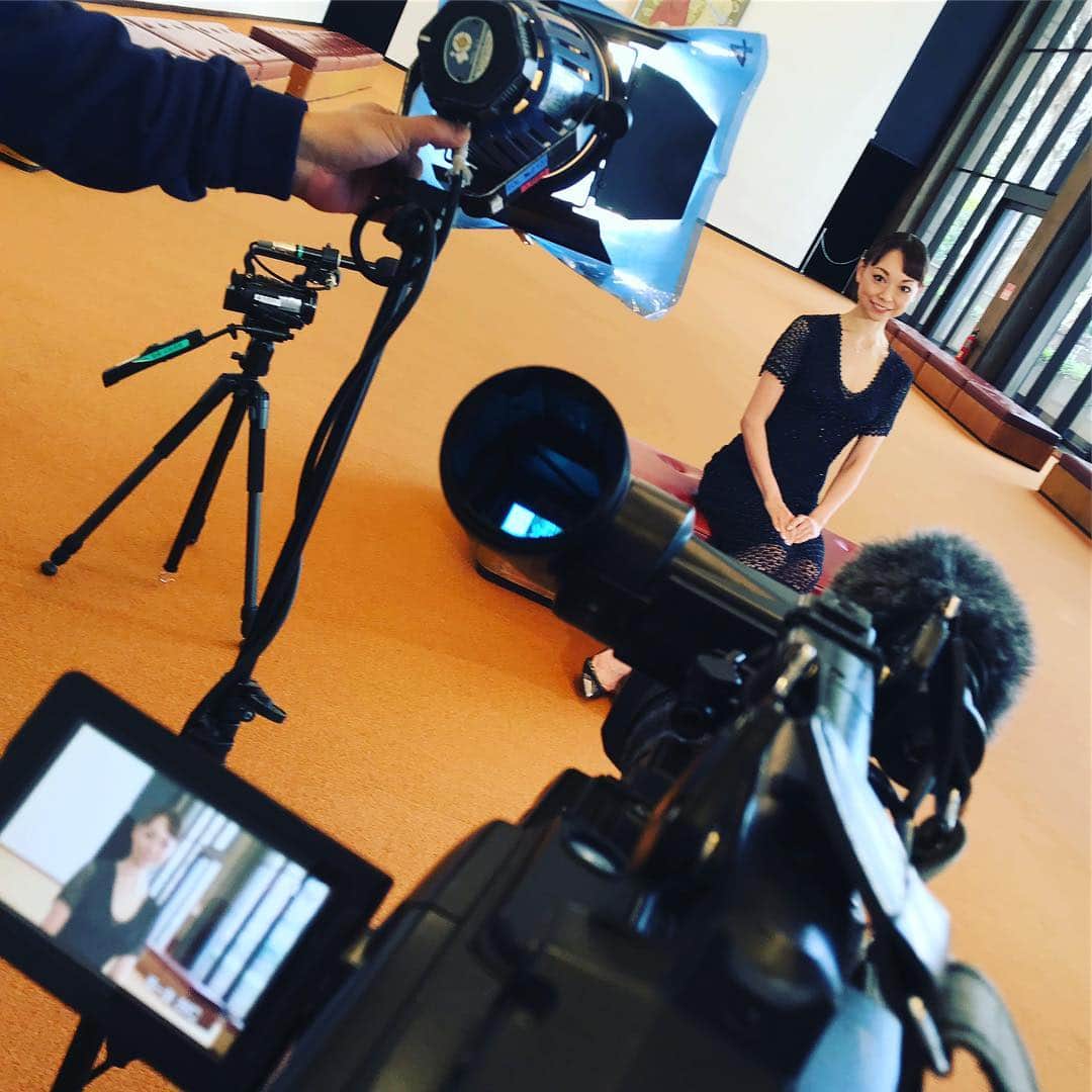 のインスタグラム：「#nhkバレエの饗宴 #nhk のインタビュー を受けました。 これから#舞台稽古 です。 #interview for #nhk  #stagerehearsal today.」